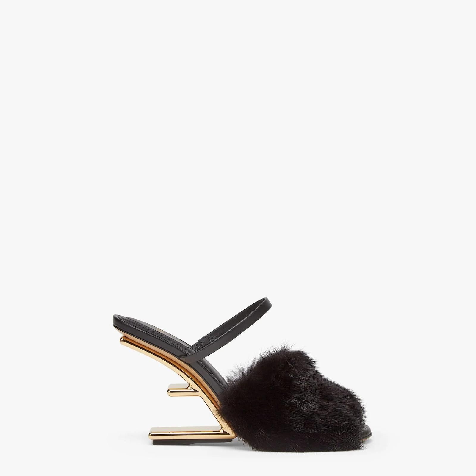 Fendi Fendi First Fur Sandal Size US 7.5 / IT 37.5 - 1 Thumbnail