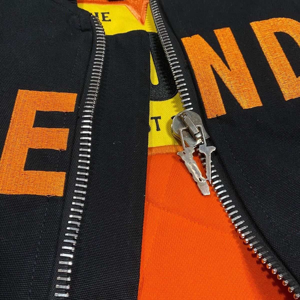 Vlone Vlone Caution Reversible Zip Vest Size US L / EU 52-54 / 3 - 7 Thumbnail
