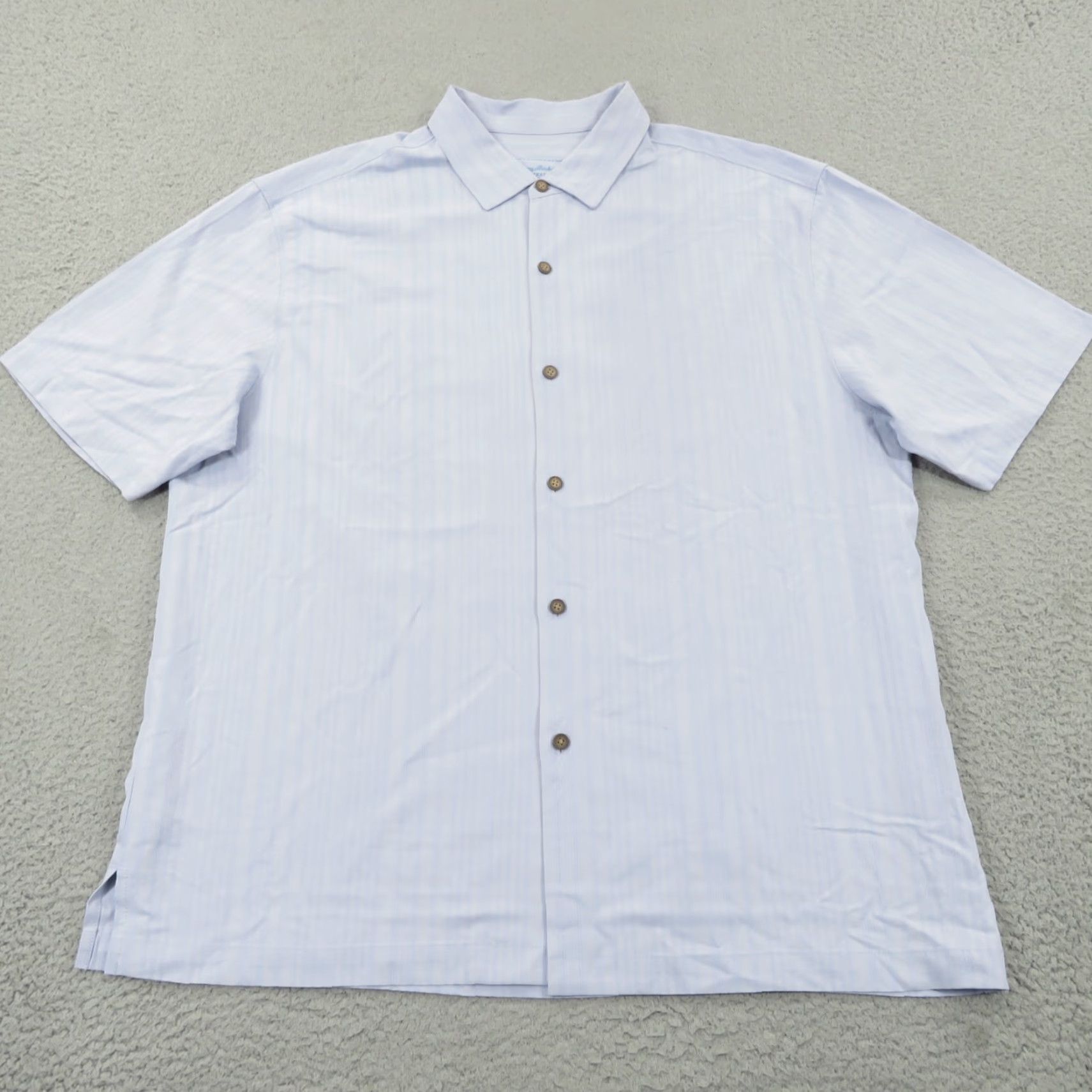 Tommy Bahama Tommy Bahama Shirt XL Men Silk Embroidered Paradise Fairway Camp Golf Palm Beach Shirt Size US XL / EU 56 / 4 - 3 Thumbnail