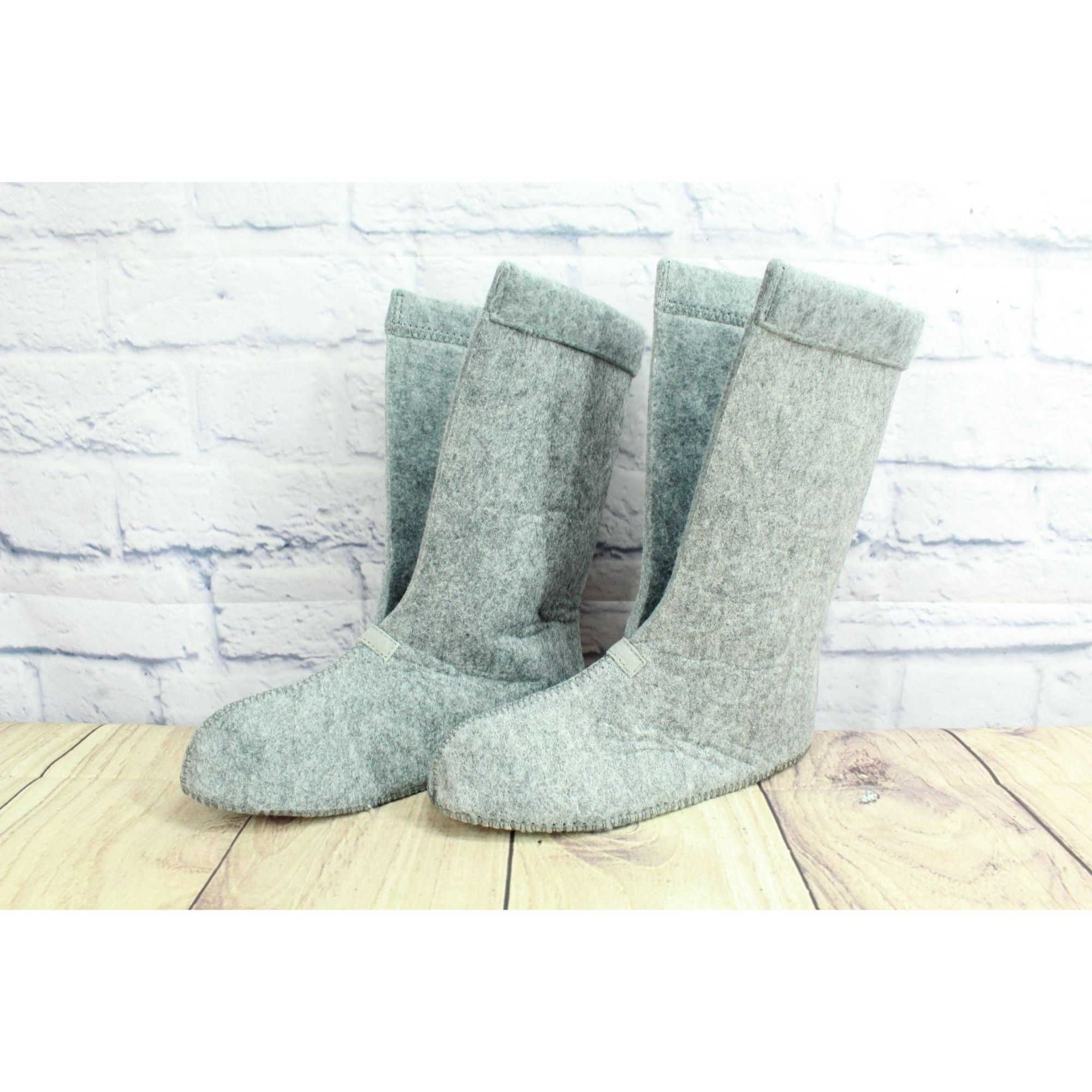 Levi's LL Bean Kids Gray Wool Warm Replacement Boot Liner Inserts Size ONE SIZE - 2 Thumbnail