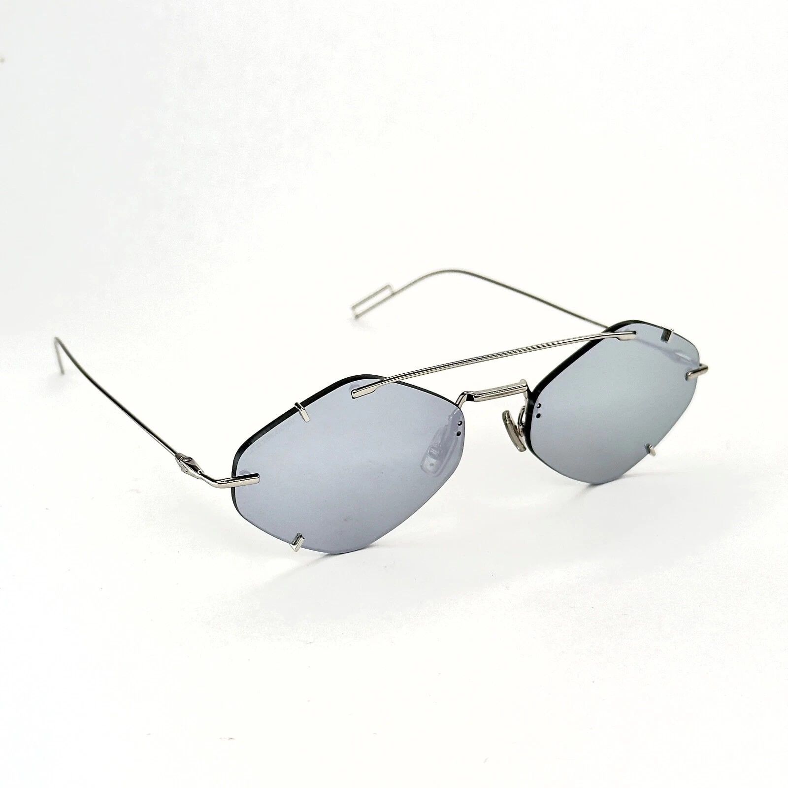 CHRISTIAN DIOR INCLUSION Silver Mirrored Fashion Sunglasses