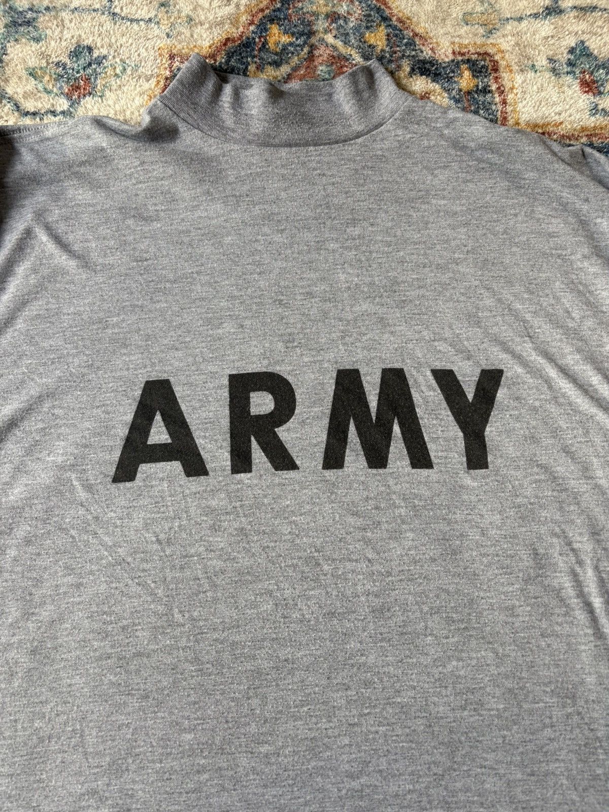 Vintage Vintage Army Spellout Long Sleeve T-shirt Size XL Size US XL / EU 56 / 4 - 4 Thumbnail