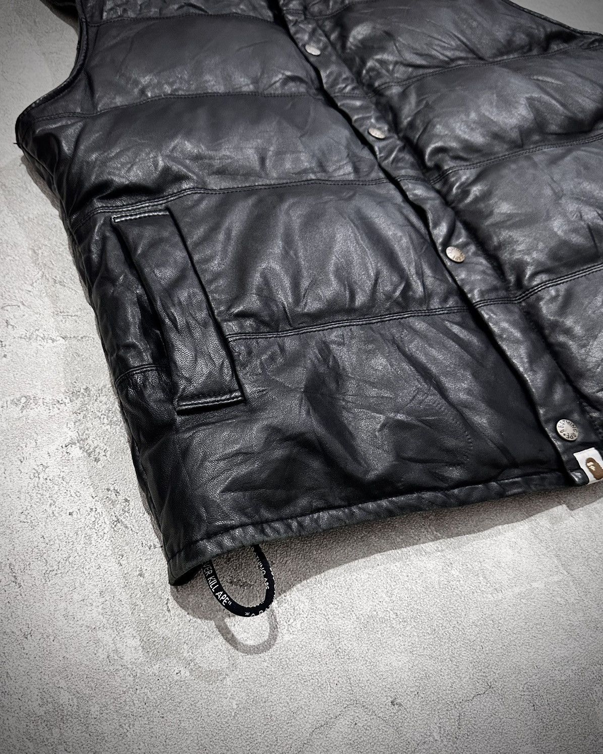 Bape Bape Classic Sheep Skin Down Vest Size US L / EU 52-54 / 3 - 4 Thumbnail