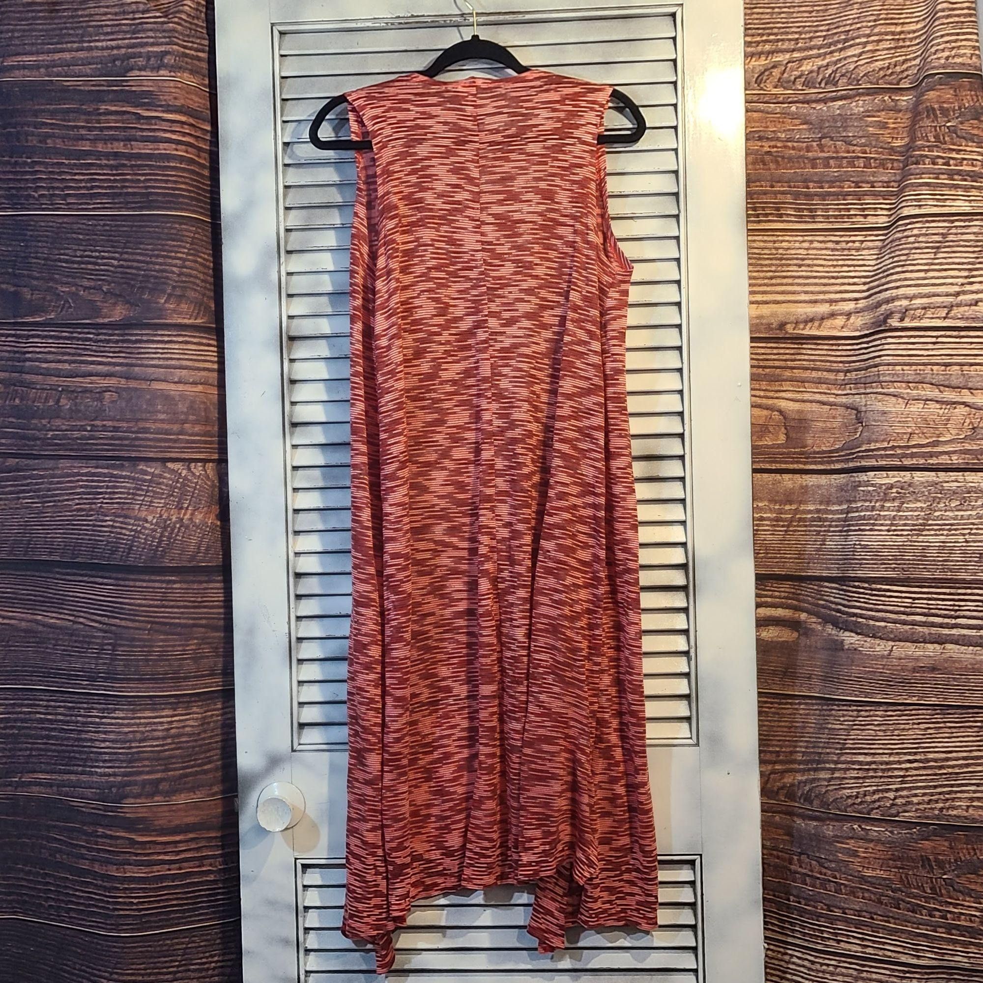 Other LuLaRoe Sm Brick Space Sleeveless Duster Size S / US 4 / IT 40 - 8 Thumbnail