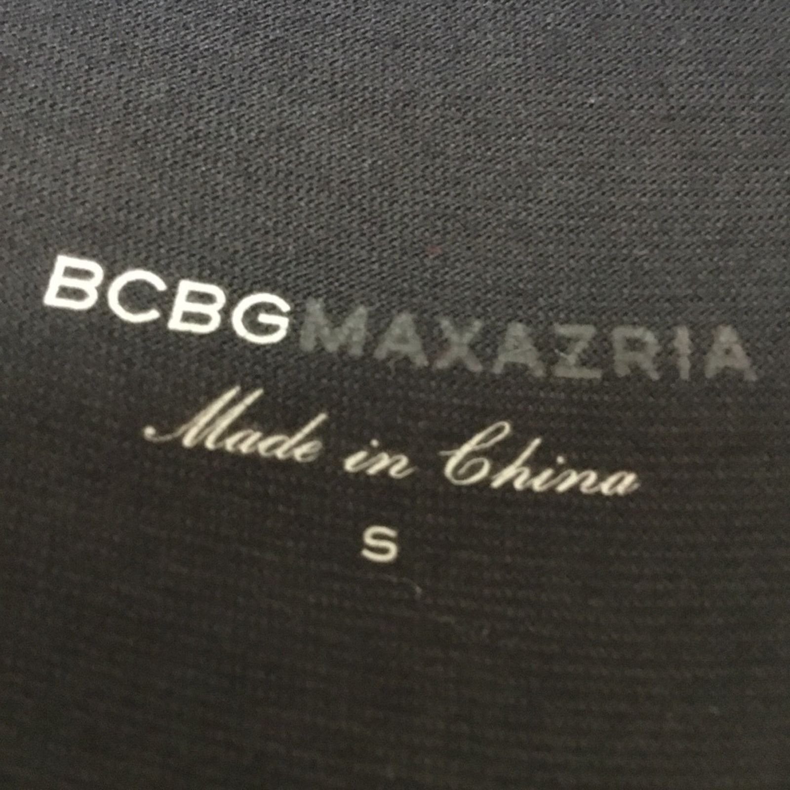 Bcbgmaxazria BCBGMaxAzria Black Scoop Neck Long-Sleeve Top Size S / US 4 / IT 40 - 5 Thumbnail
