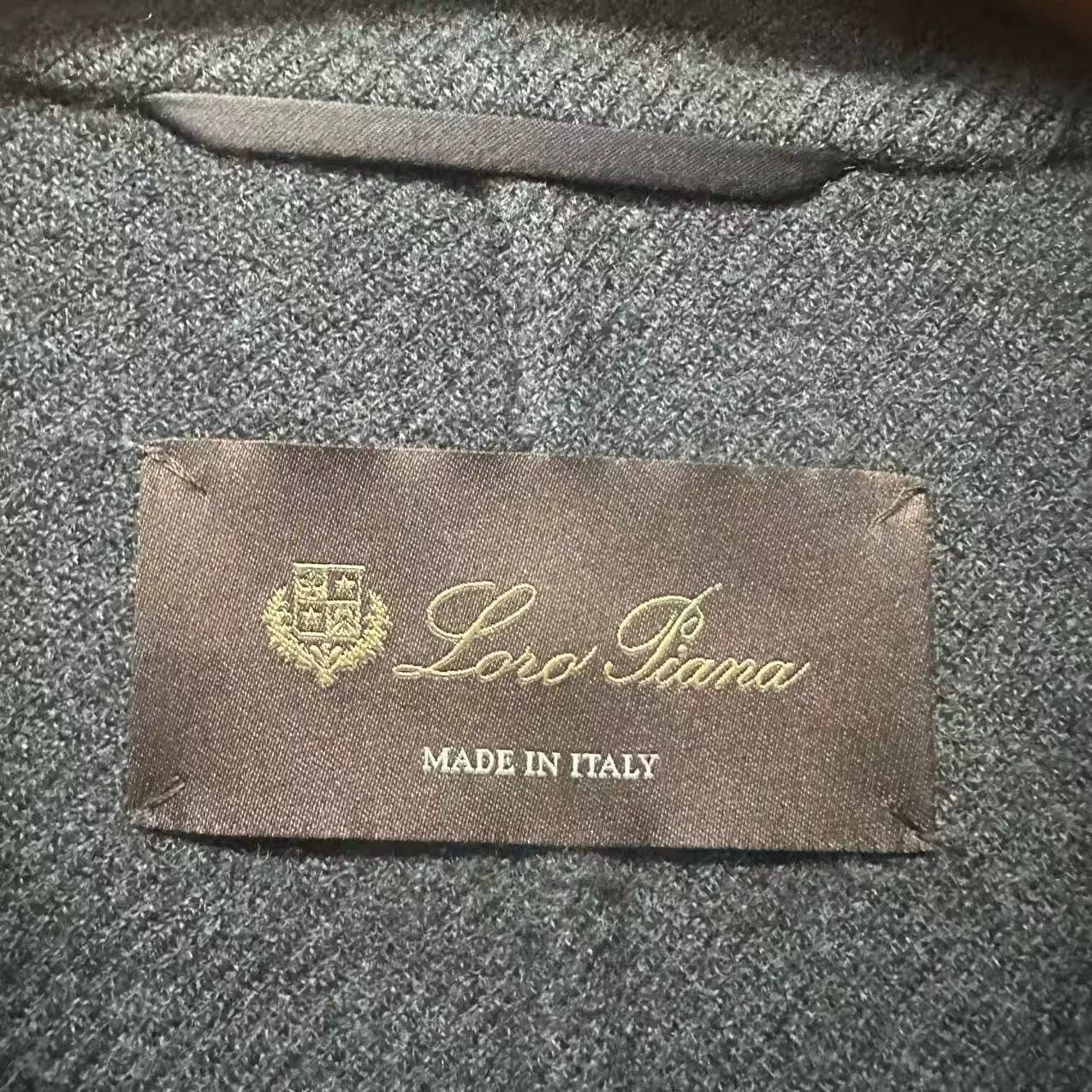 Loro Piana Loro Piana gray blue wool cashmere coat 36 NWT Size XS / US 0-2 / IT 36-38 - 4 Thumbnail
