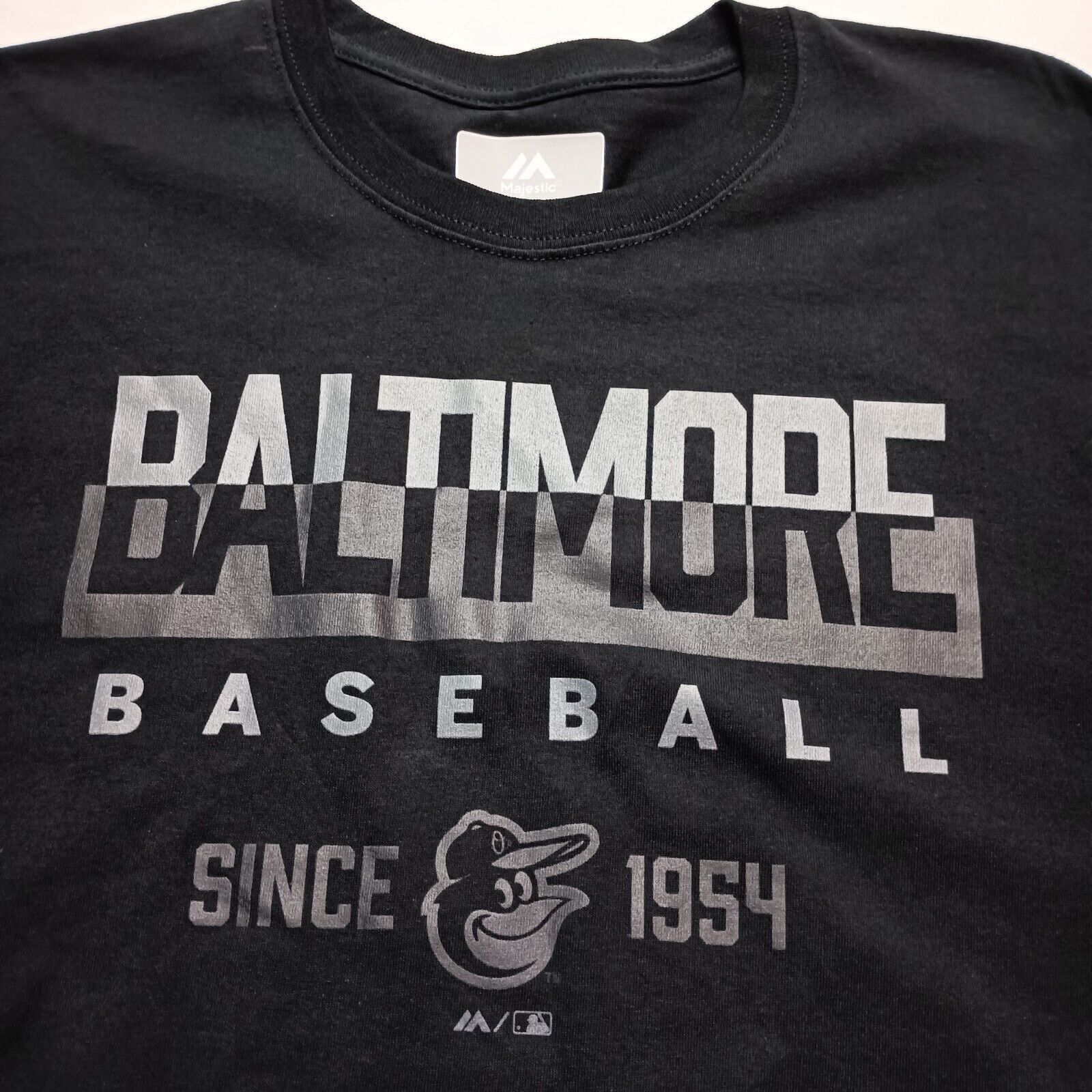 Majestic Baltimore Orioles T-Shirt Men’s Size L Large Black Majestic Size US L / EU 52-54 / 3 - 2 Thumbnail