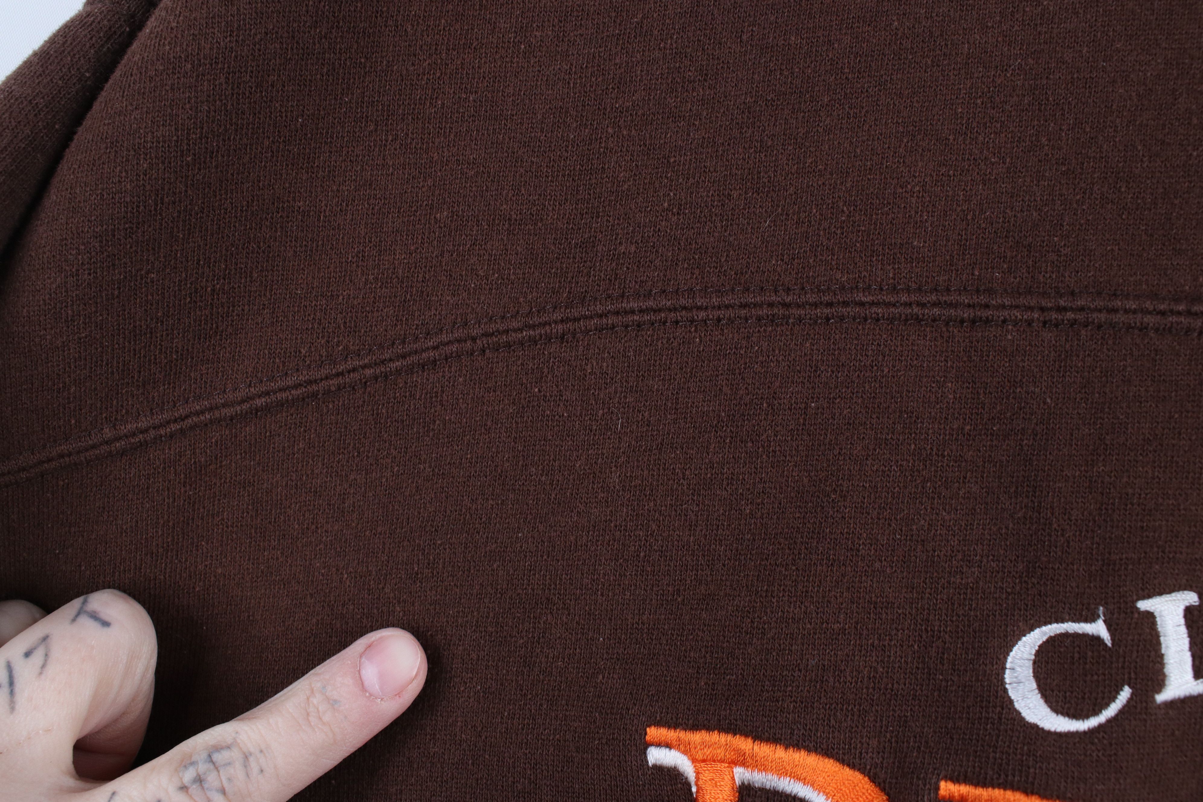 Vintage Vintage 90s Cleveland Cut Off Short Sleeve Sweatshirt Size US XL / EU 56 / 4 - 10 Thumbnail