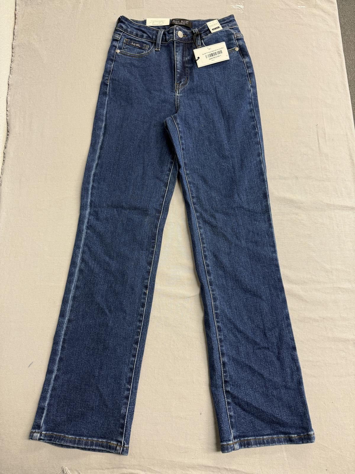 Other Judy Blue Jean The Betty Stone Wash 90s NWT Petite Size 1/25 Size 25" / US 0 / IT 36 - 1 Thumbnail