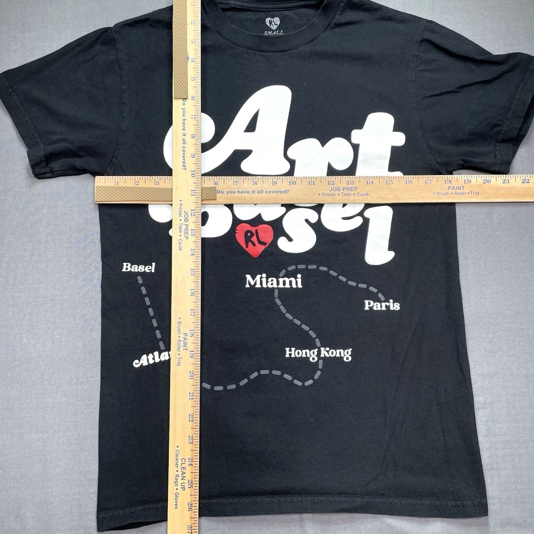 Vintage Art Basel Shirt Men’s Small Miami Short Sleeve RL USA Contemporary Art Florida Black T-Shirt Limited Edition Mens S Size US S / EU 44-46 / 1 - 4 Thumbnail