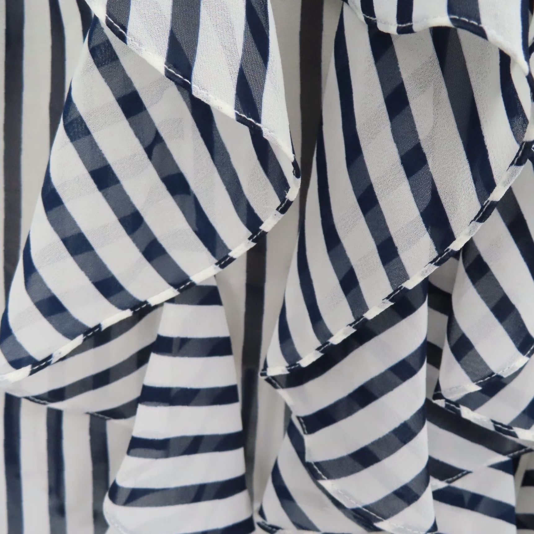 Vintage **Y2K VINTAGE Cache Women Blue White Stripe Button Blouse Shirt NEW** User: Y2K VINTAGE Cache Women Blue White Stripe Button Blouse Shirt NEW Size M / US 6-8 / IT 42-44 - 4 Thumbnail