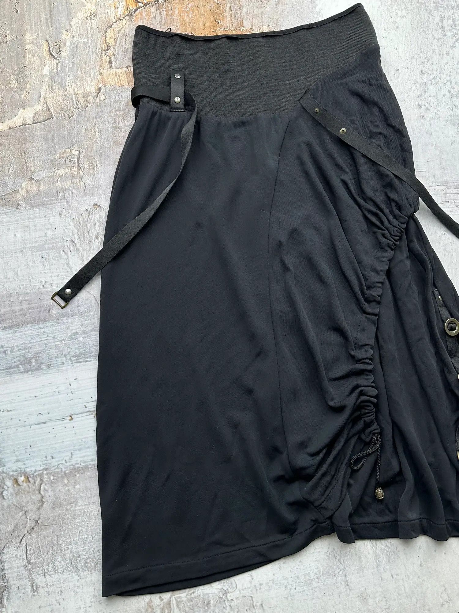 Japanese Brand Vintage Bondage Maxi Skirt Size 27" / US 4 / IT 40 - 2 Thumbnail
