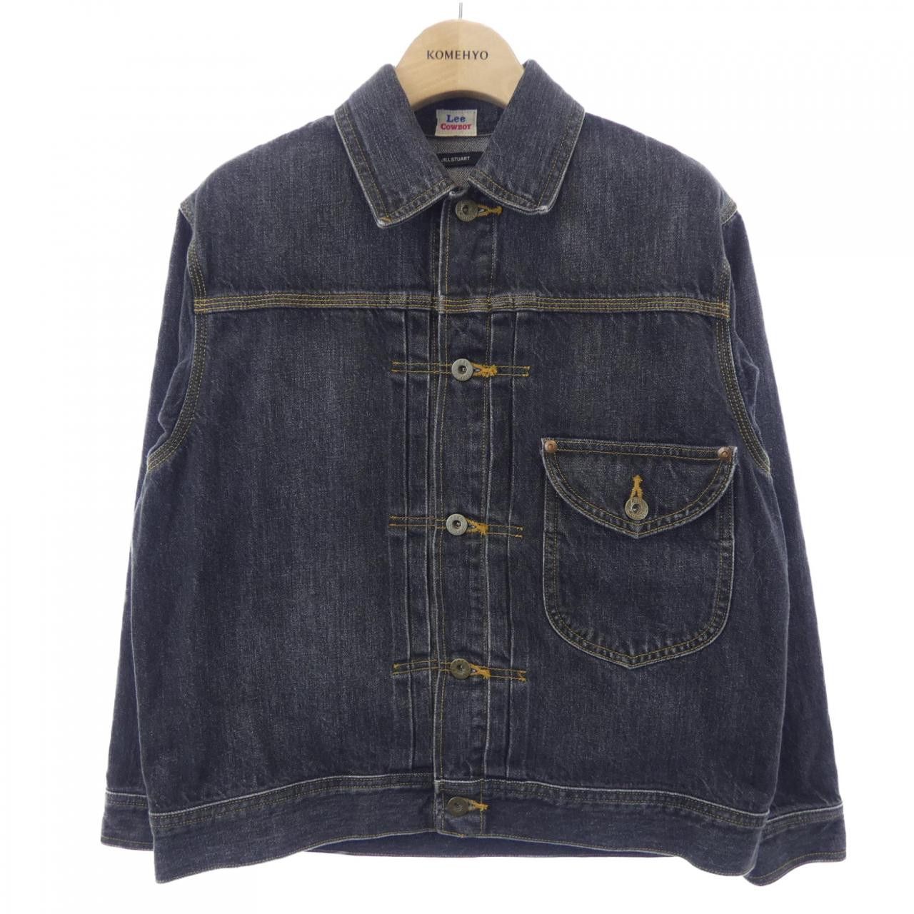 Other Other Jill Stuart Denim Jacket Textile Outerwear LB9305 DUTY FREE for USA Size ONE SIZE - 1 Thumbnail