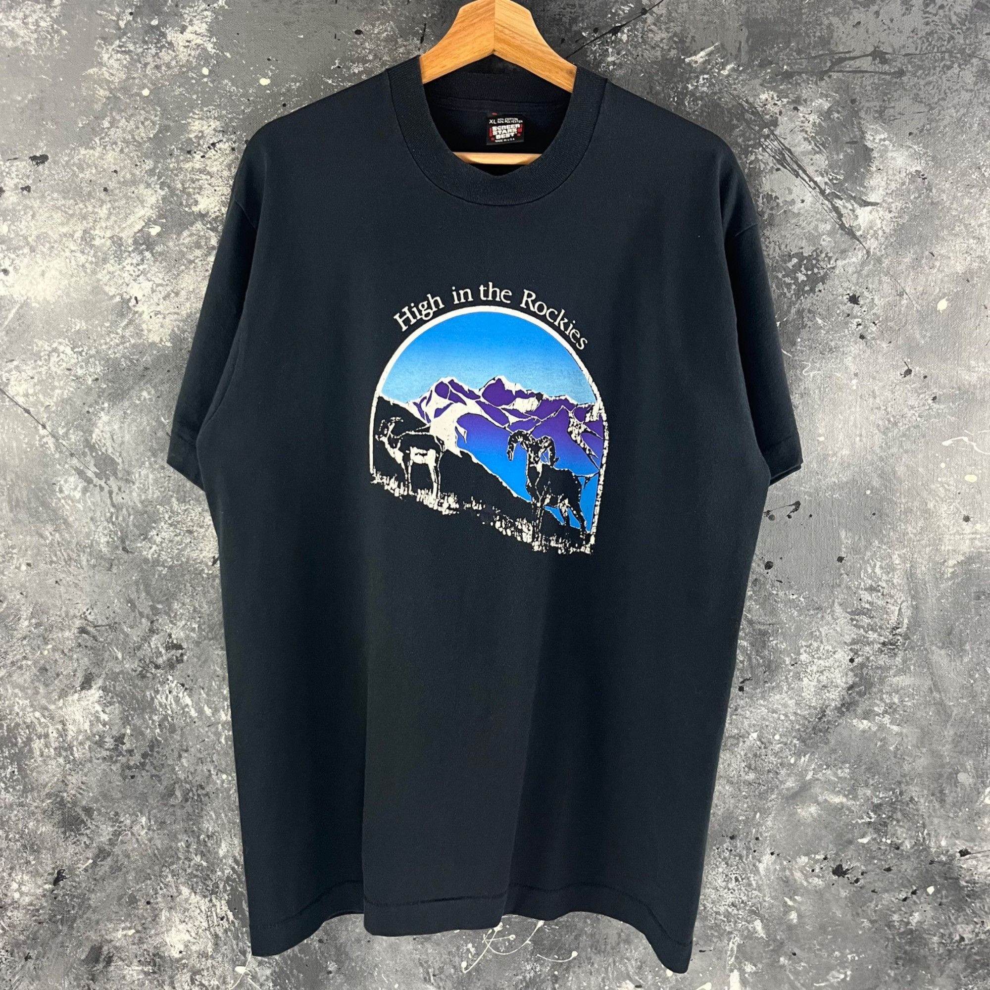 Vintage Vintage 90’s Rocky Mountains shirt Size US L / EU 52-54 / 3 - 1 Thumbnail