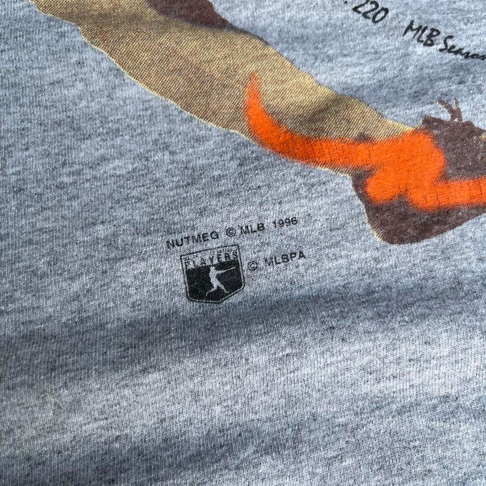 Lee Cal Ripken Jr 90s Lee Sport Gray Men’s MLB Baseball Shirt Size US XL / EU 56 / 4 - 3 Thumbnail