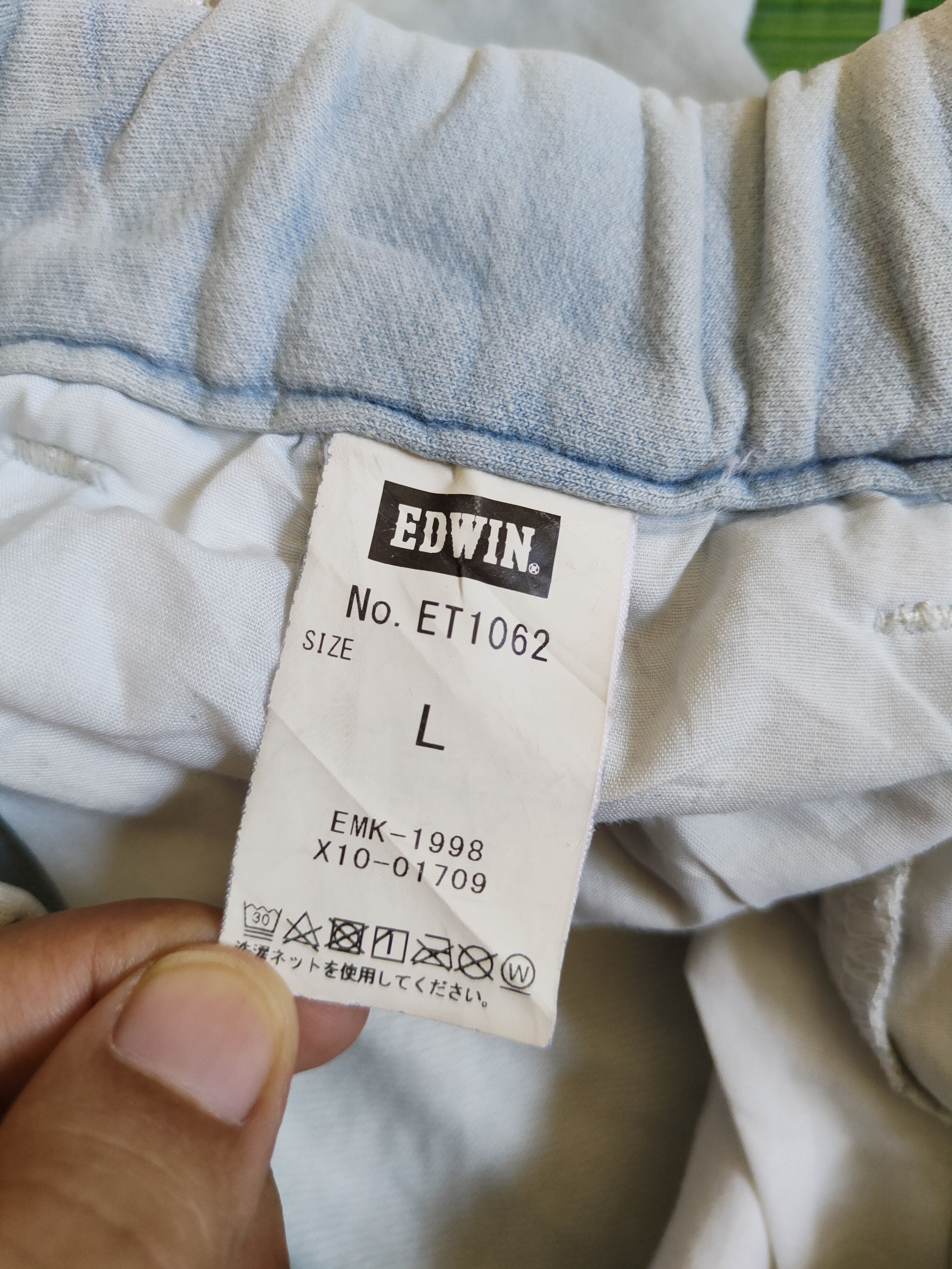Edwin × Japanese Brand Edwin Beige Faded Multipocket Jogger Pants #S1416 Size US 29 - 14 Thumbnail