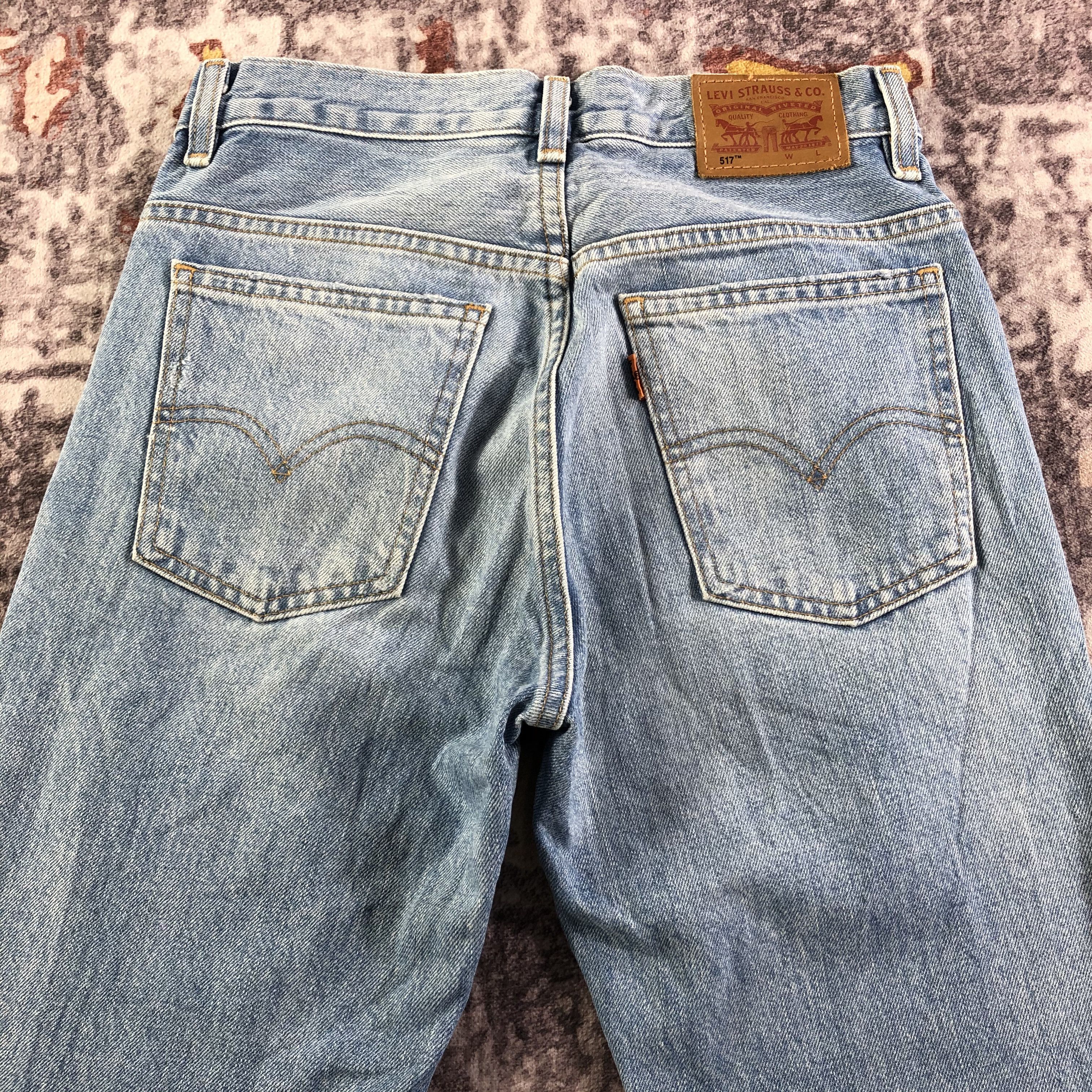 Levi's × Vintage Vintage Light Wash Levis 517 Jeans-JM3292 Size 27" / US 4 / IT 40 - 4 Thumbnail