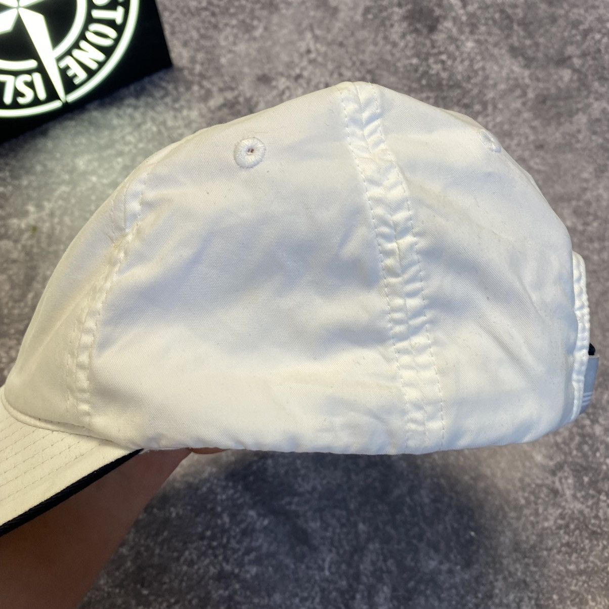 Adidas × Vintage Vintage Adidas Centre Basic Logo White Streetwear cap Size ONE SIZE - 5 Thumbnail