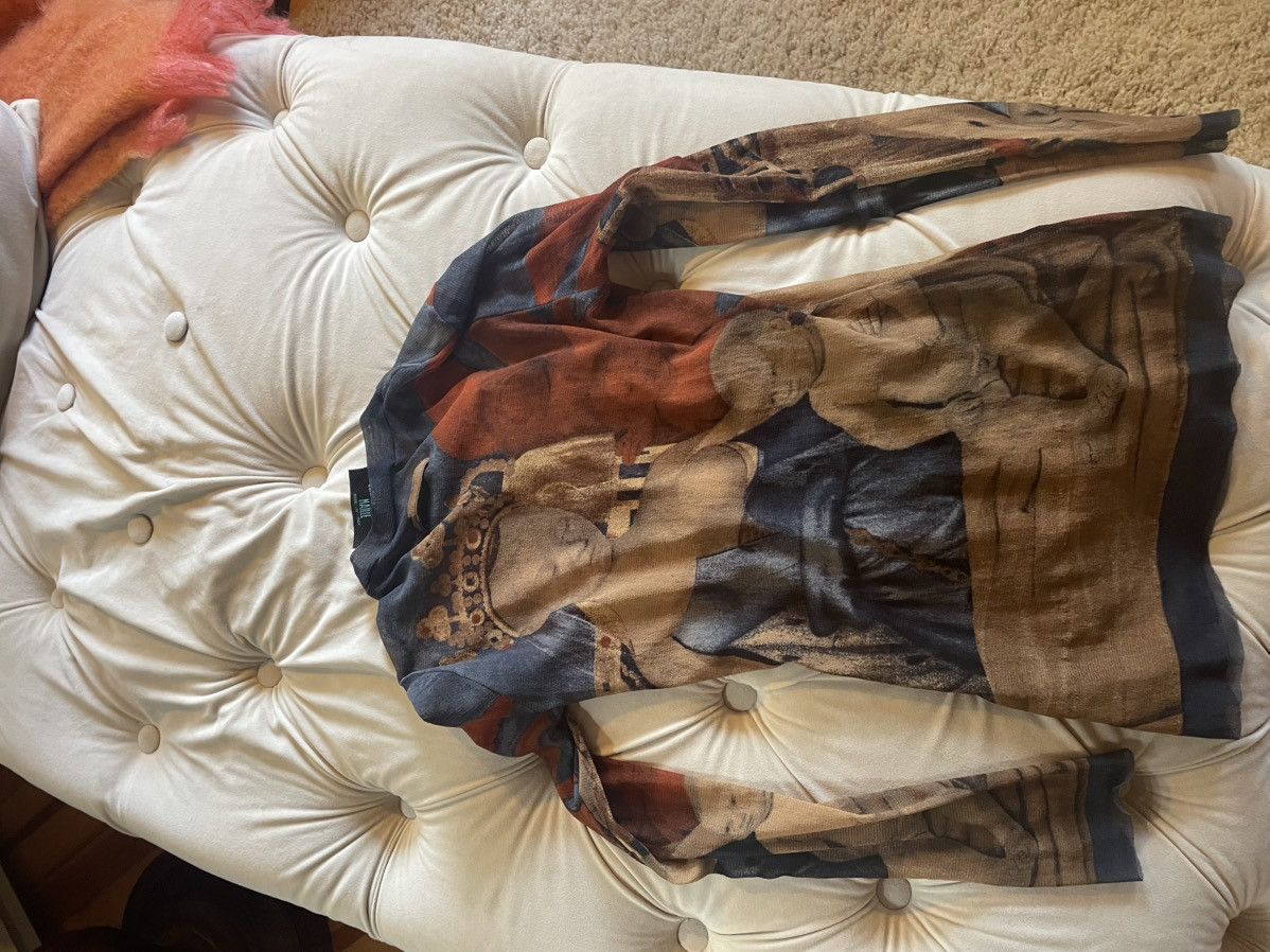 Jean Paul Gaultier Jean paul gaultier mesh virgin and child top size L Size M / US 6-8 / IT 42-44 - 6 Thumbnail