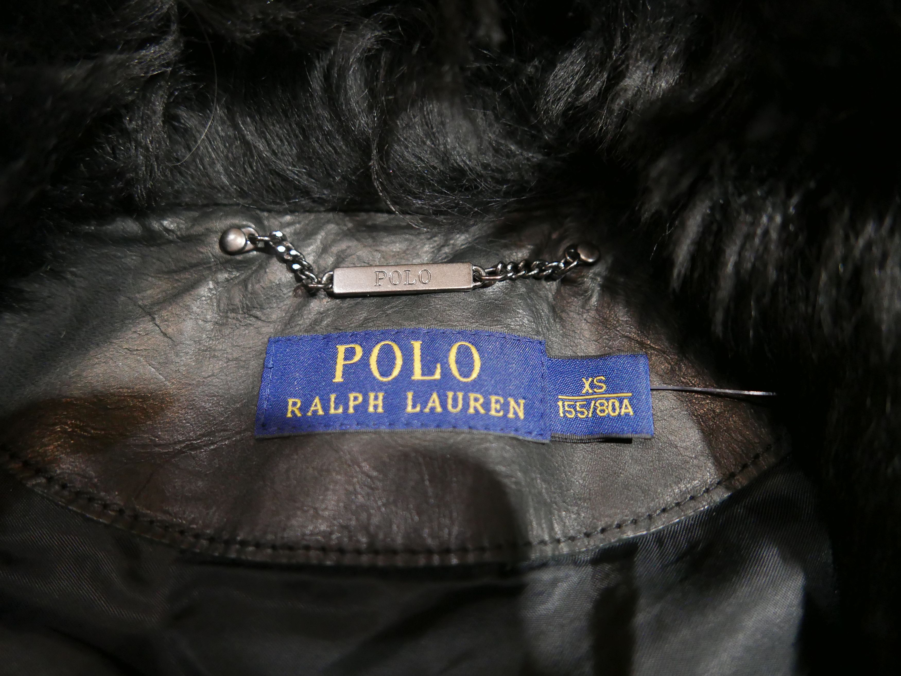 Polo Ralph Lauren Polo Ralph Lauren Vest Jacket Shearling Leather Fur Black XS Size XS / US 0-2 / IT 36-38 - 3 Thumbnail