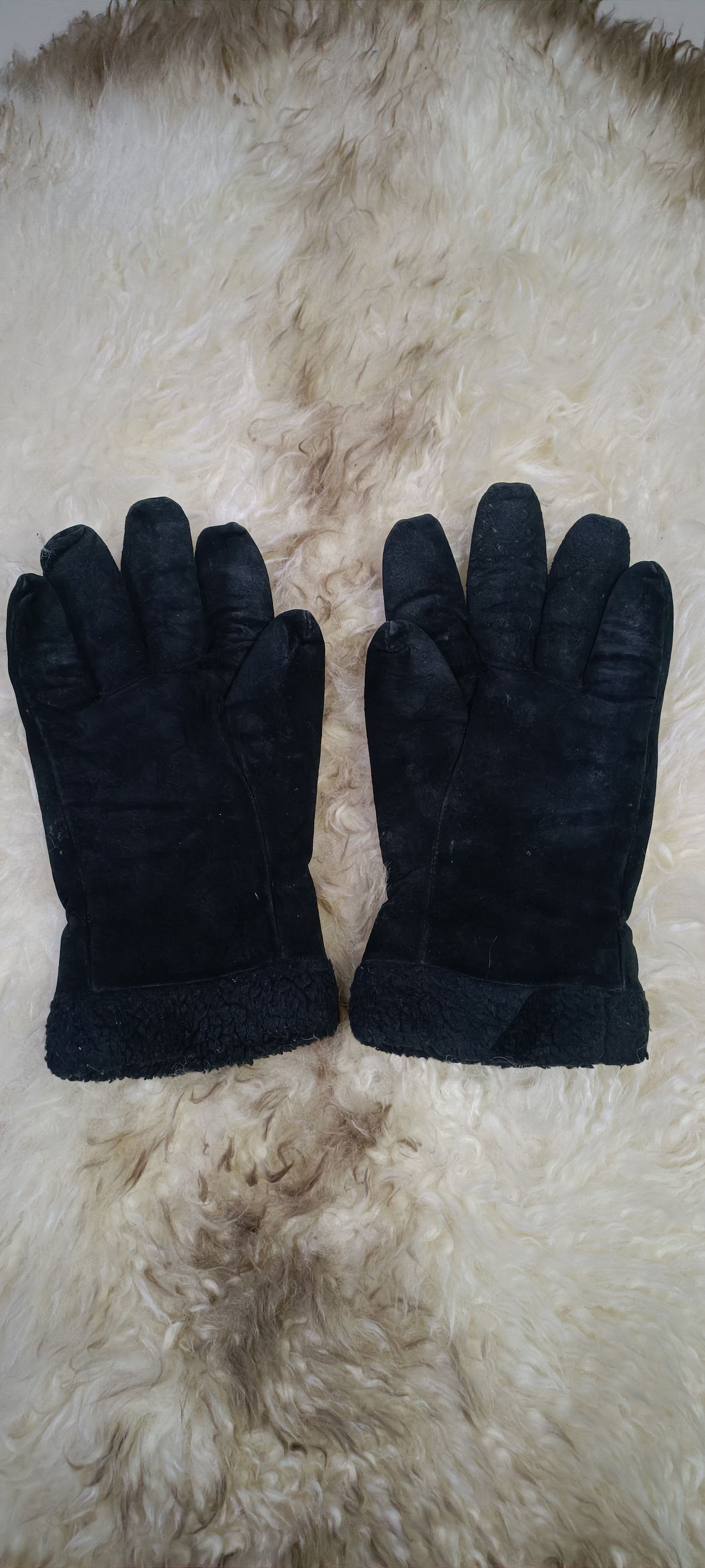 Jean Paul Gaultier Junior Gaultier Leather Gloves Size ONE SIZE - 2 Thumbnail