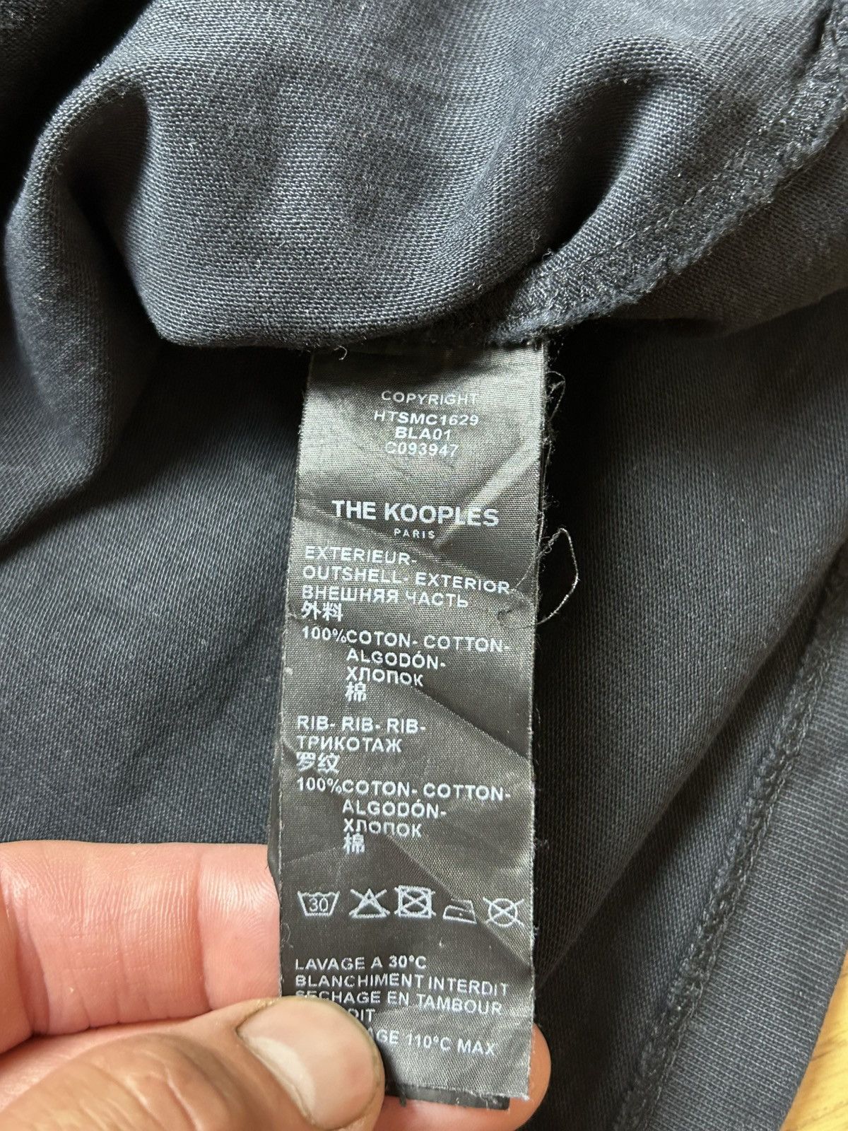 The Kooples The Kooples T-shirt y2k black Size US M / EU 48-50 / 2 - 5 Thumbnail