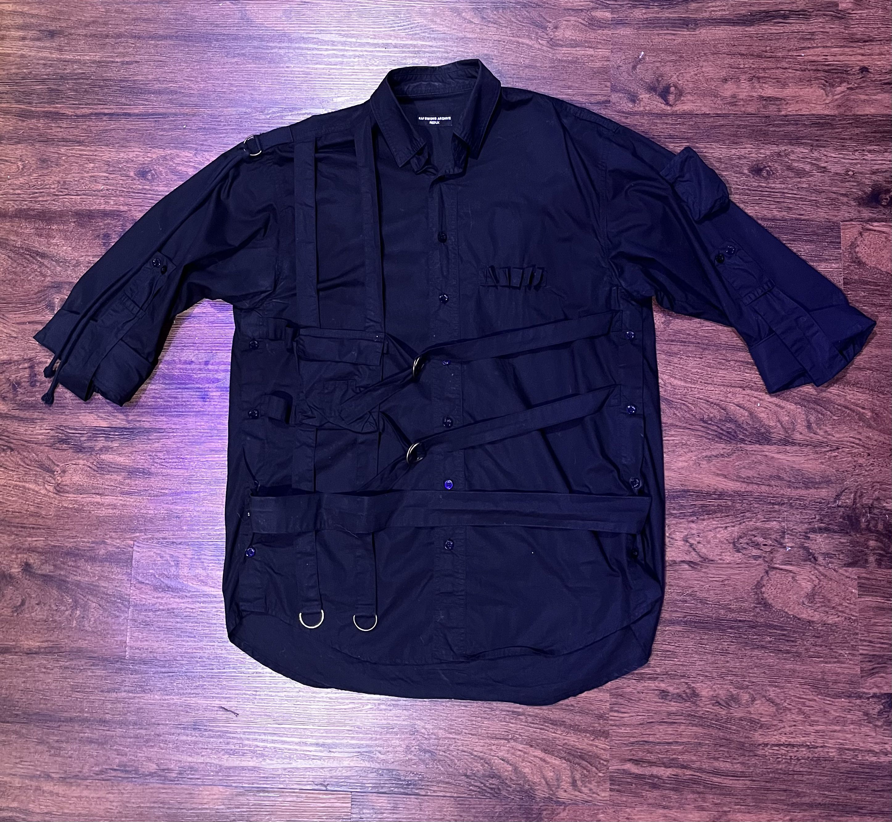 Raf Simons Pockets and Straps Shirt Size US XL / EU 56 / 4 - 1 Thumbnail