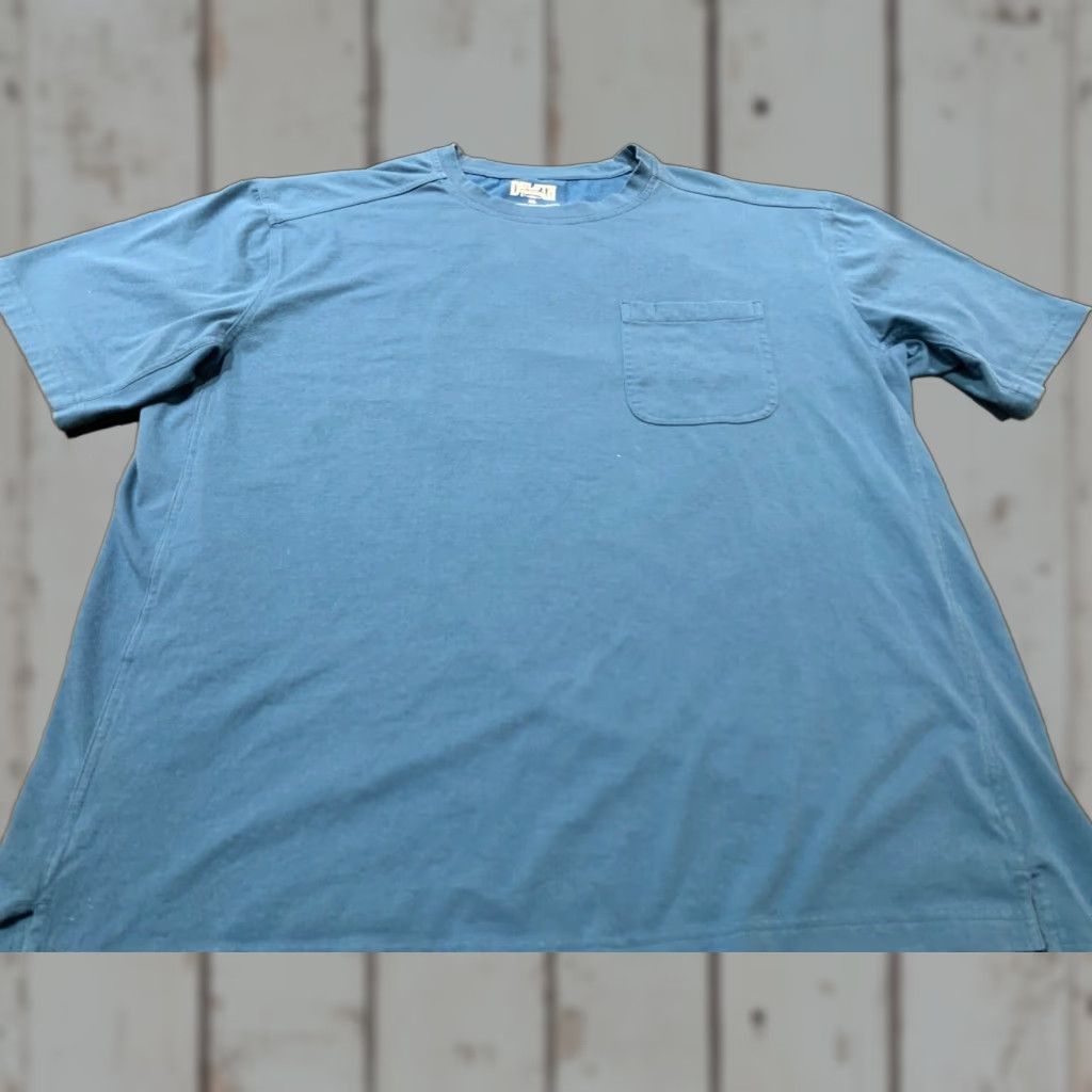 Duluth Trading Company DULUTH TRADING COMPANY Mens XL Blue Heavyweight Pocket T-Shirt Short Sleeve Crew Classic Outdoor Workwear Size US XL / EU 56 / 4 - 1 Thumbnail
