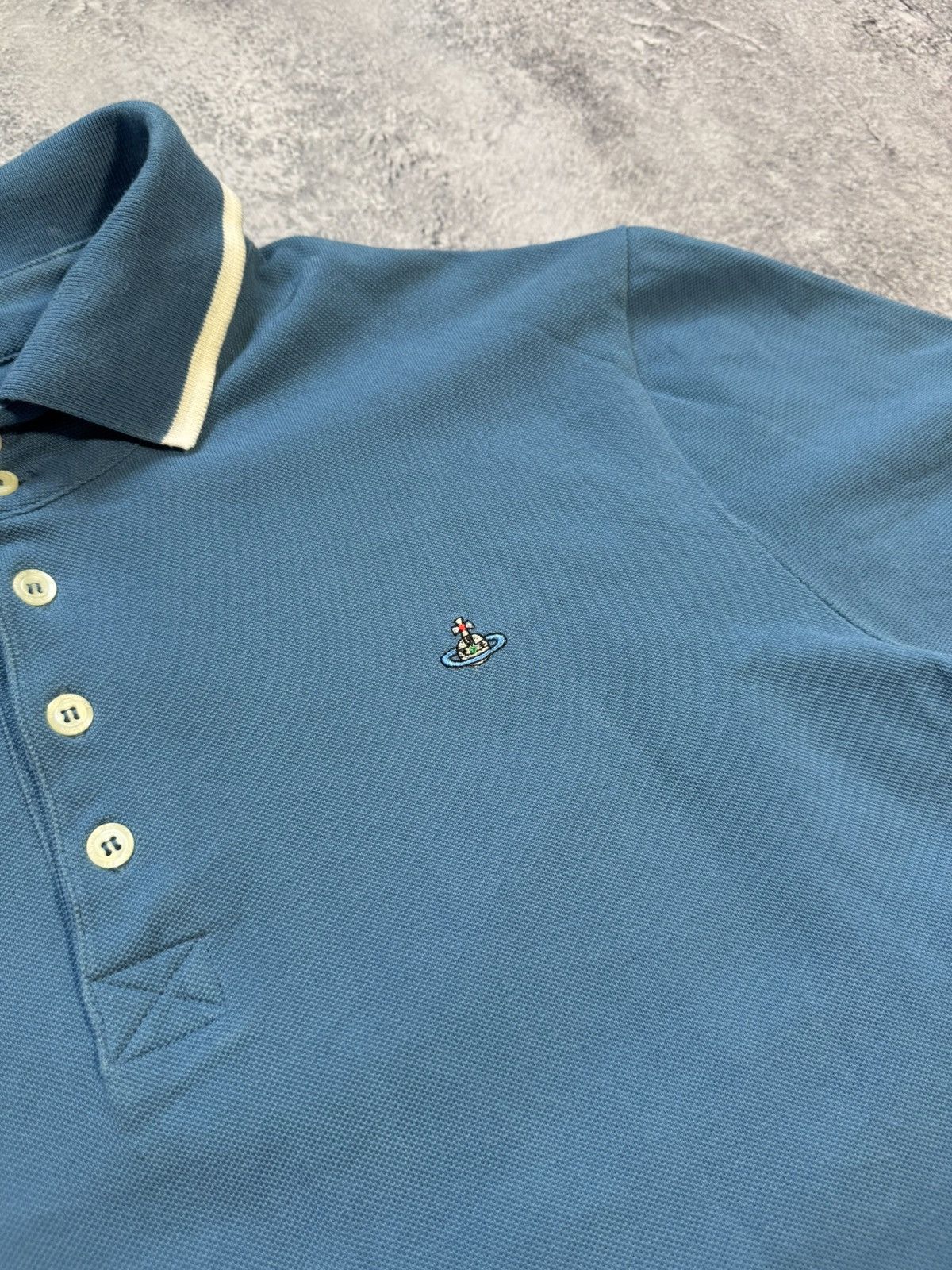 Vivienne Westwood VINTAGE VIVIENNE WESTWOOD POLO TEE SMALL LOGO Size US XL / EU 56 / 4 - 5 Thumbnail
