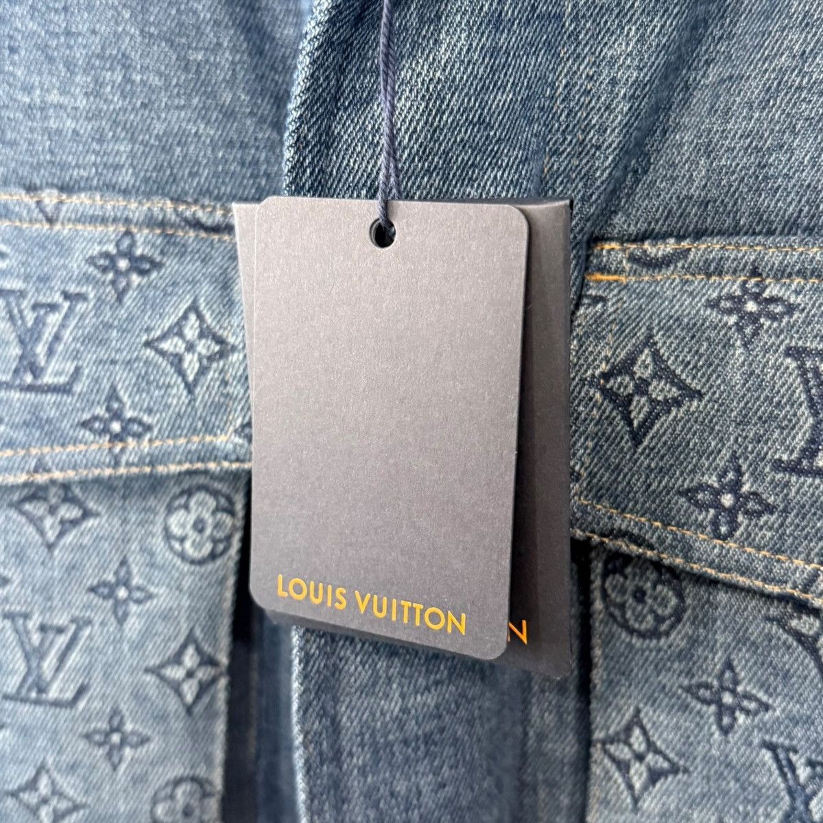 Louis Vuitton Louis Vuitton Monogram Padded Denim Jacket Indigo Size US XL / EU 56 / 4 - 12 Thumbnail