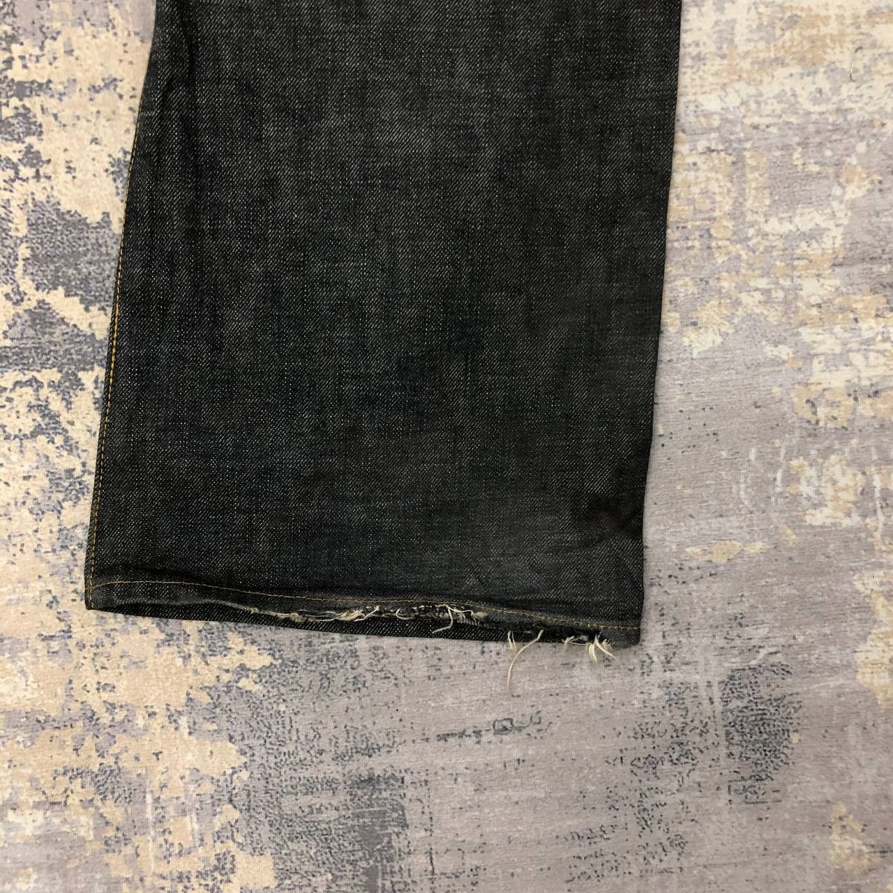 Katharine Hamnett London P143 KATHERINE HAMNETT FLARED DENIM Size US 31 - 7 Thumbnail