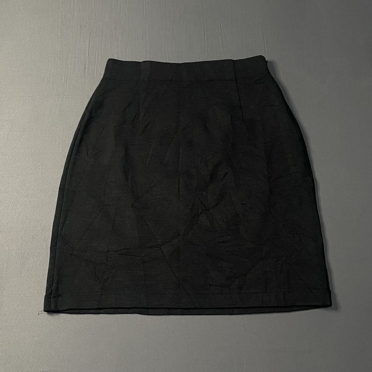 Issey Miyake Vintage IS Issey Miyake Black Skirt Size 27" / US 4 / IT 40 - 1 Thumbnail