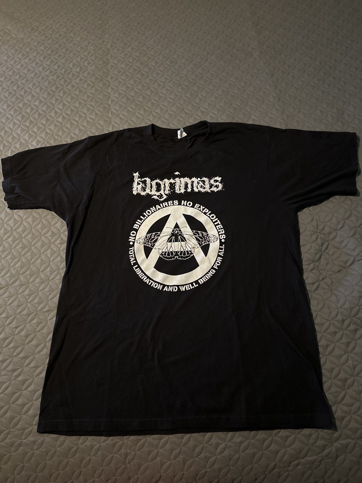 Band Tees ***3XL*** LAGRIMAS SHIRT Size US XXL / EU 58 / 5 - 1 Thumbnail