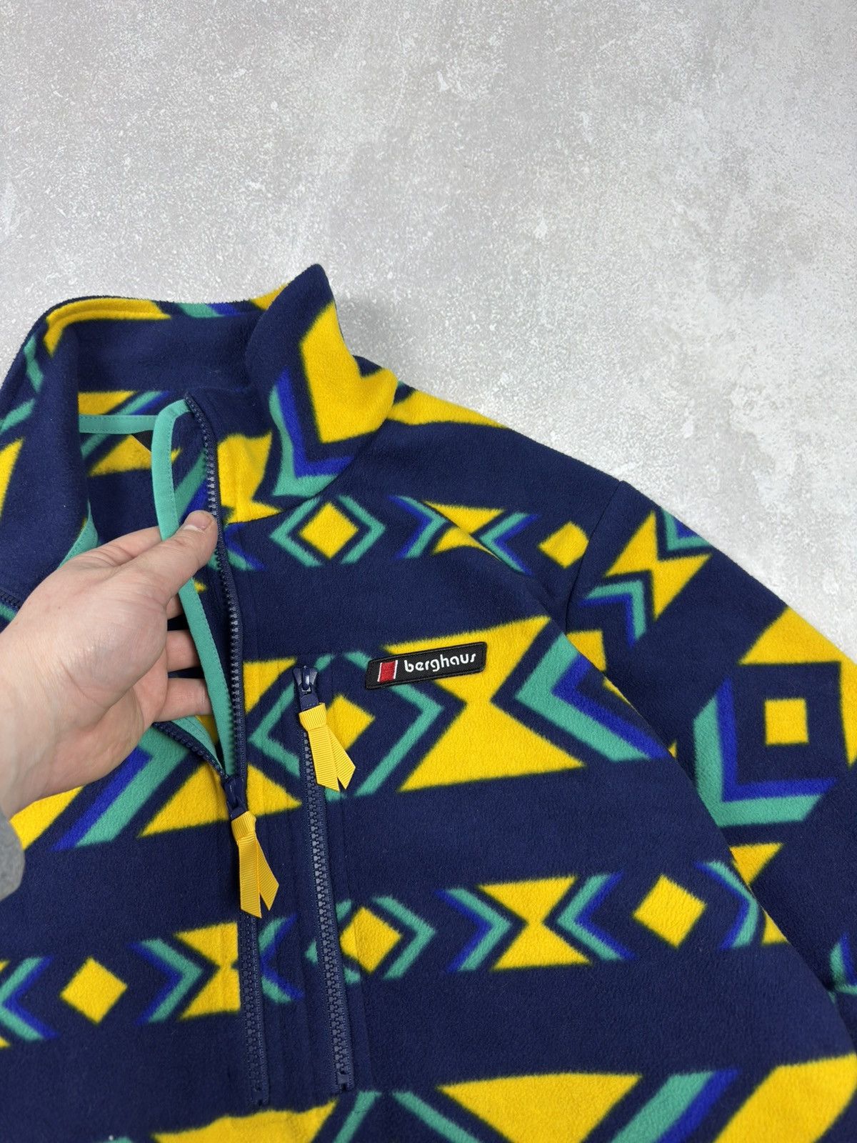 Berghaus Berghaus Prism Print Trango Half Fleece 1/4 Zip Outdoor Size US XL / EU 56 / 4 - 5 Thumbnail