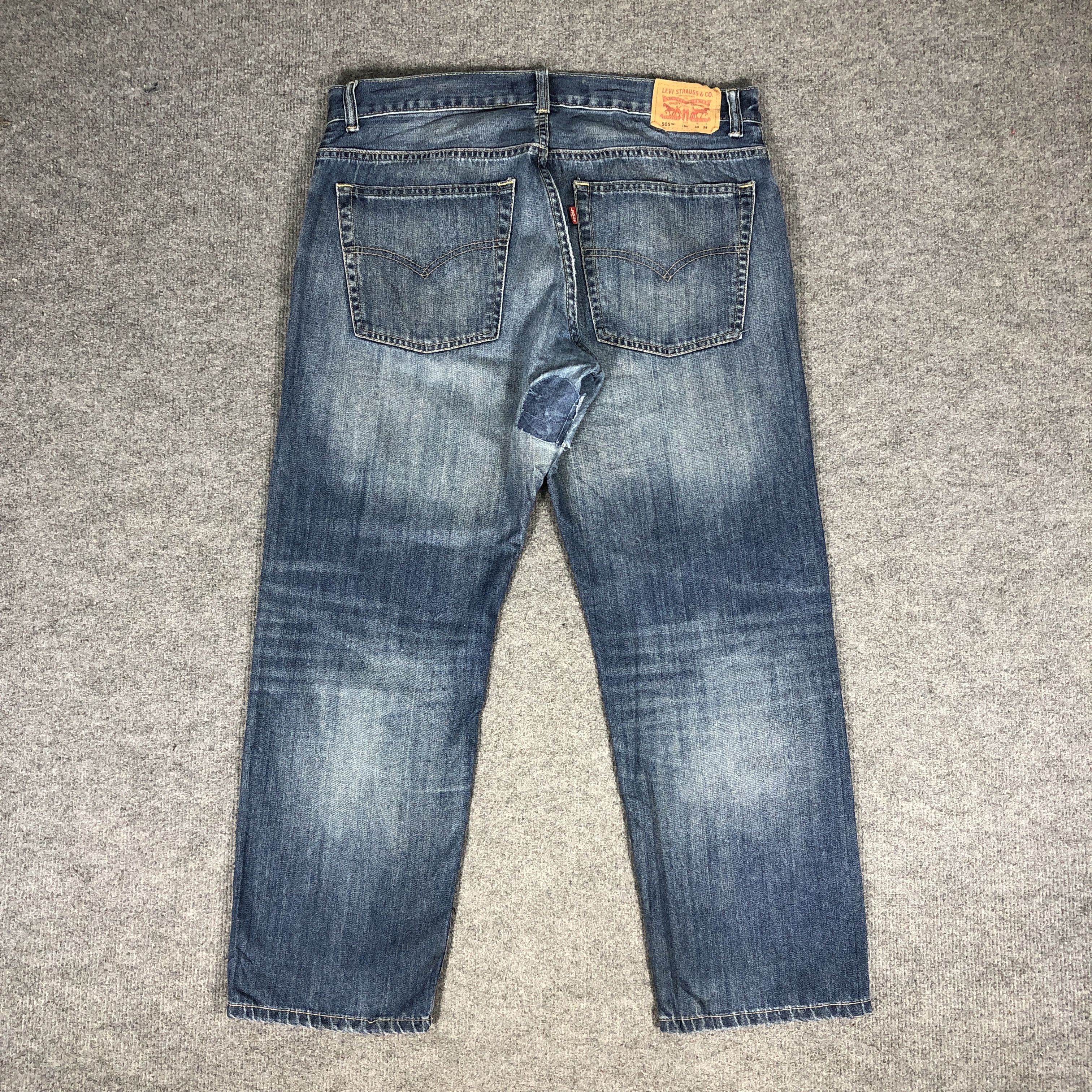 Levi's × Vintage Womens Vintage Levis 505 Jeans Regular L1088W Size 36" / US 14 / IT 50 - 3 Thumbnail