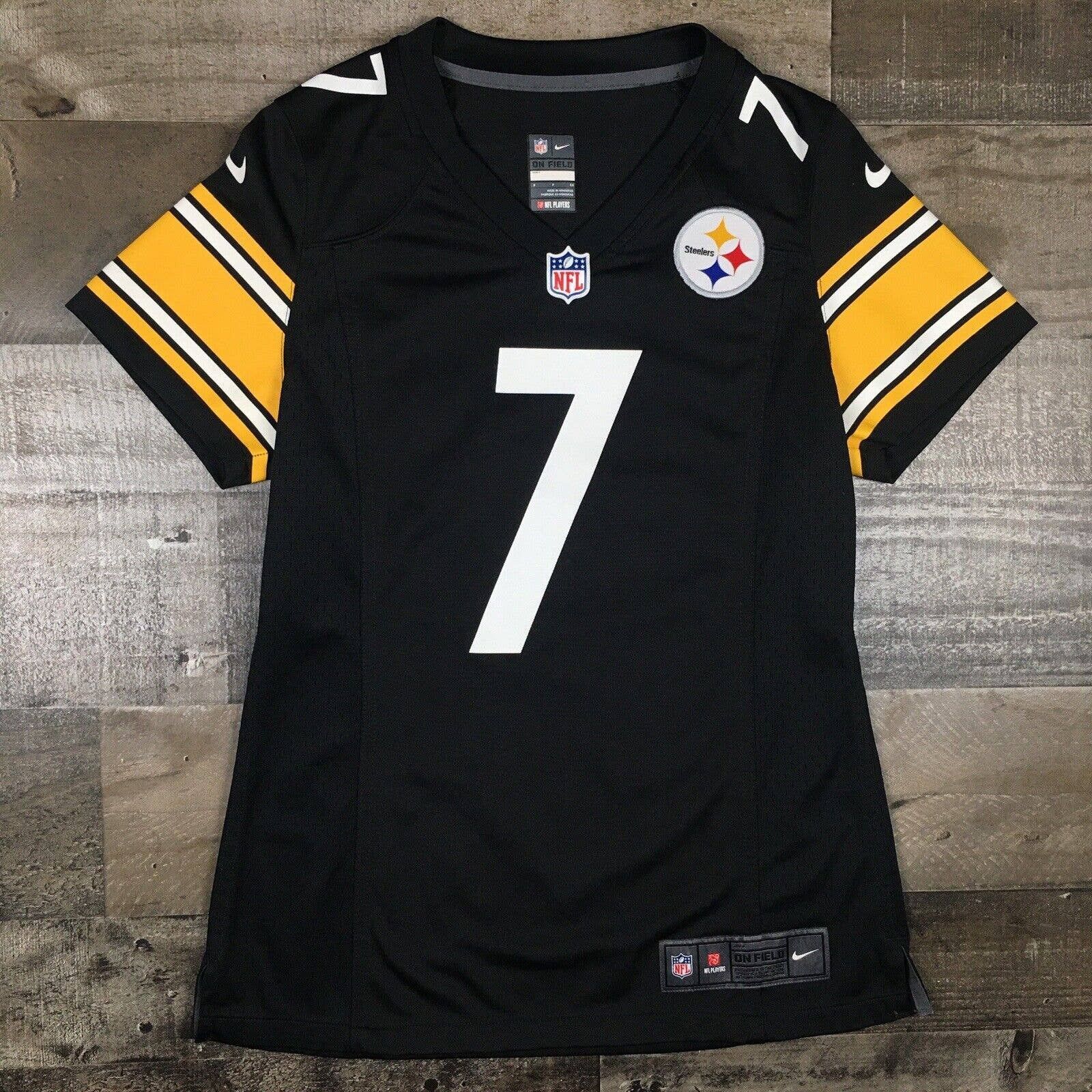 Ben Roethlisberger Pittsburgh Steelers Nike Black Jersey