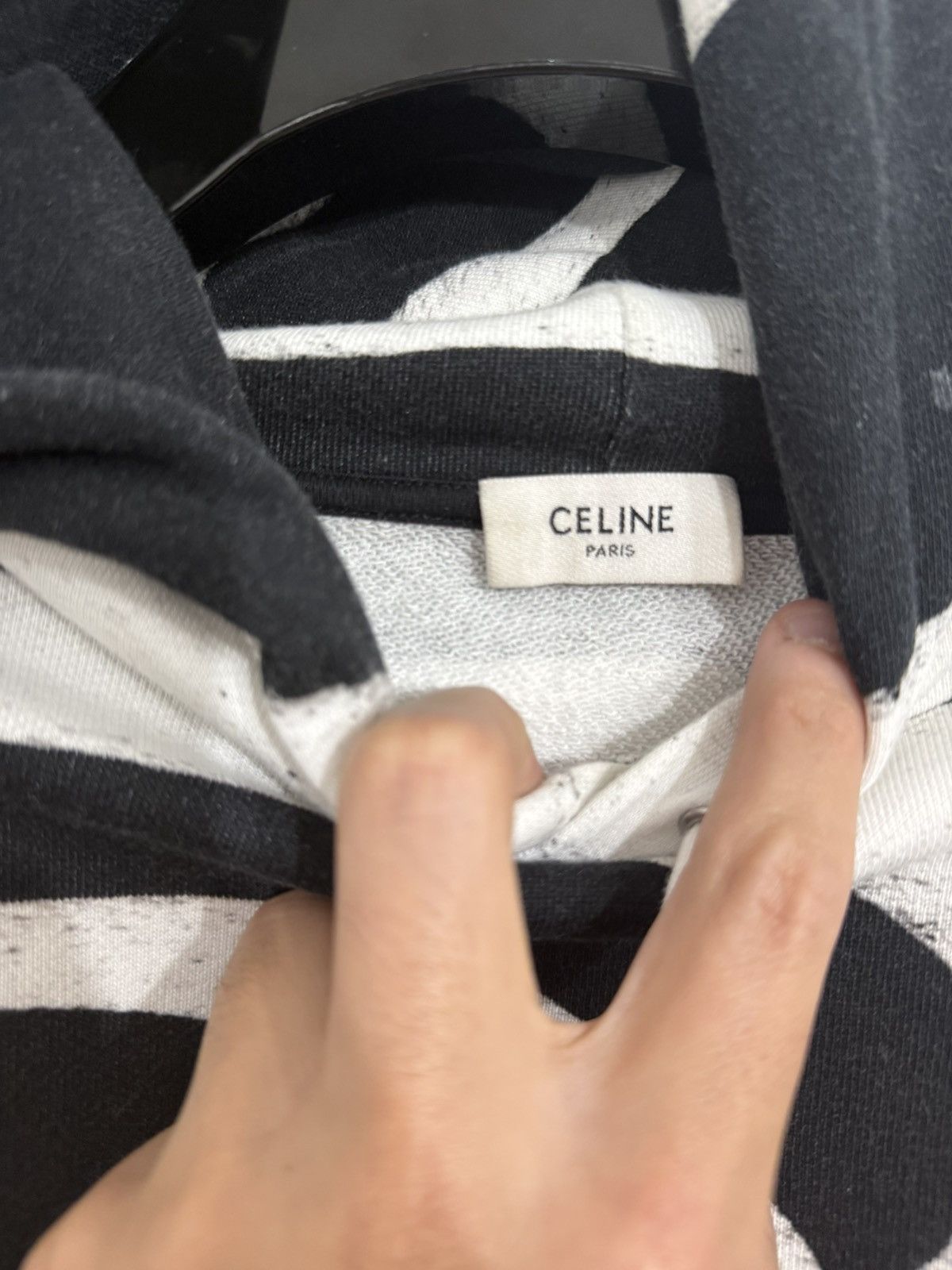 Celine S/S22 Harry Wyld Spiderweb Hoodie Size US S / EU 44-46 / 1 - 4 Thumbnail