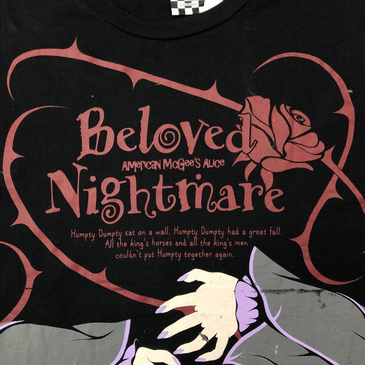 Anime × Japanese Brand T405 BELOVED NIGHTMARE ANIME JAPAN TEE Size US L / EU 52-54 / 3 - 4 Thumbnail