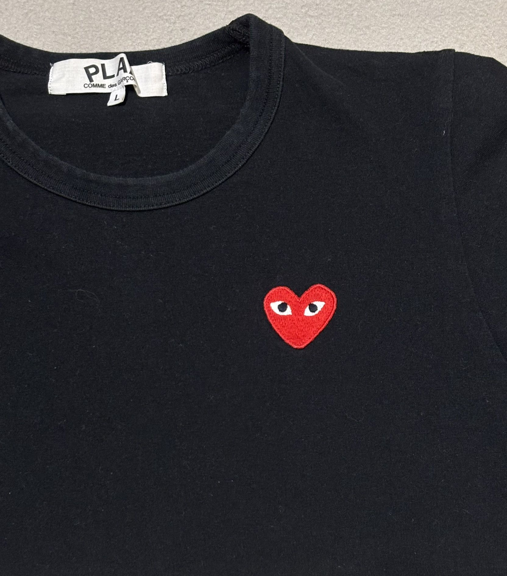 Comme des Garcons PLAY Play Comme des Garcons T-Shirt Black size. L Size L / US 10 / IT 46 - 6 Thumbnail