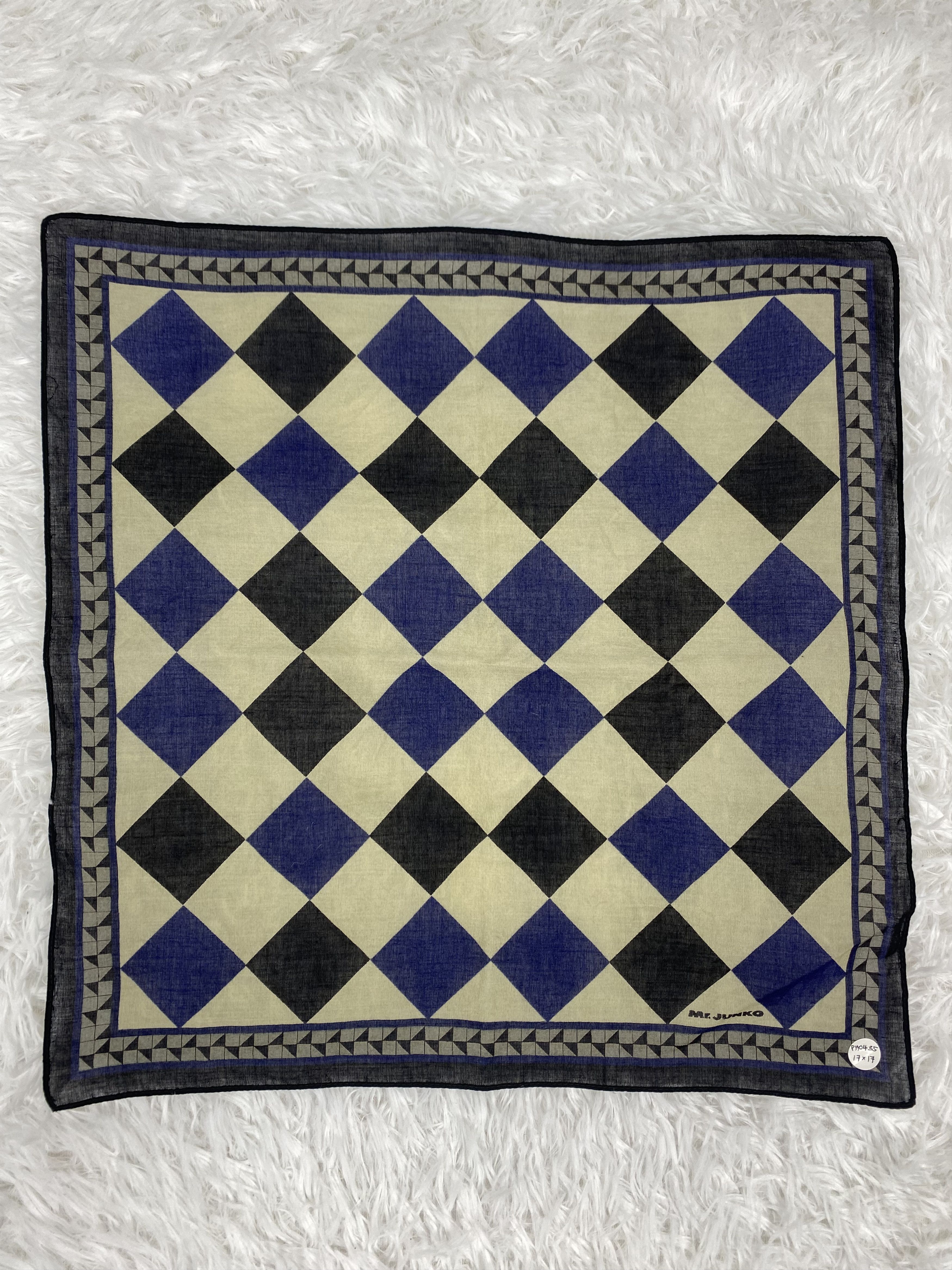 Mr. Junko Vintage Mr. Junko Handkerchief Neckerchief Ph0435 Size ONE SIZE - 3 Thumbnail