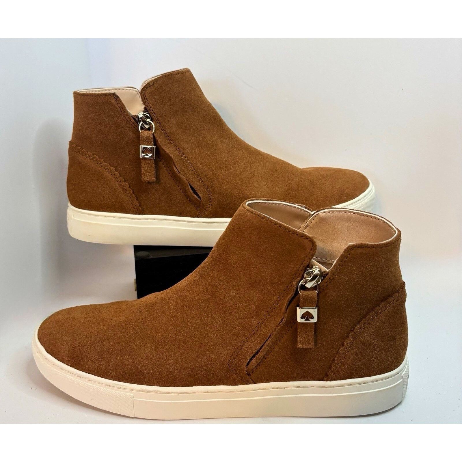 Kate Spade Kate Spade Harper Suede Sneakers Warm Brown Women’s 10B Size US 10 / IT 40 - 5 Thumbnail