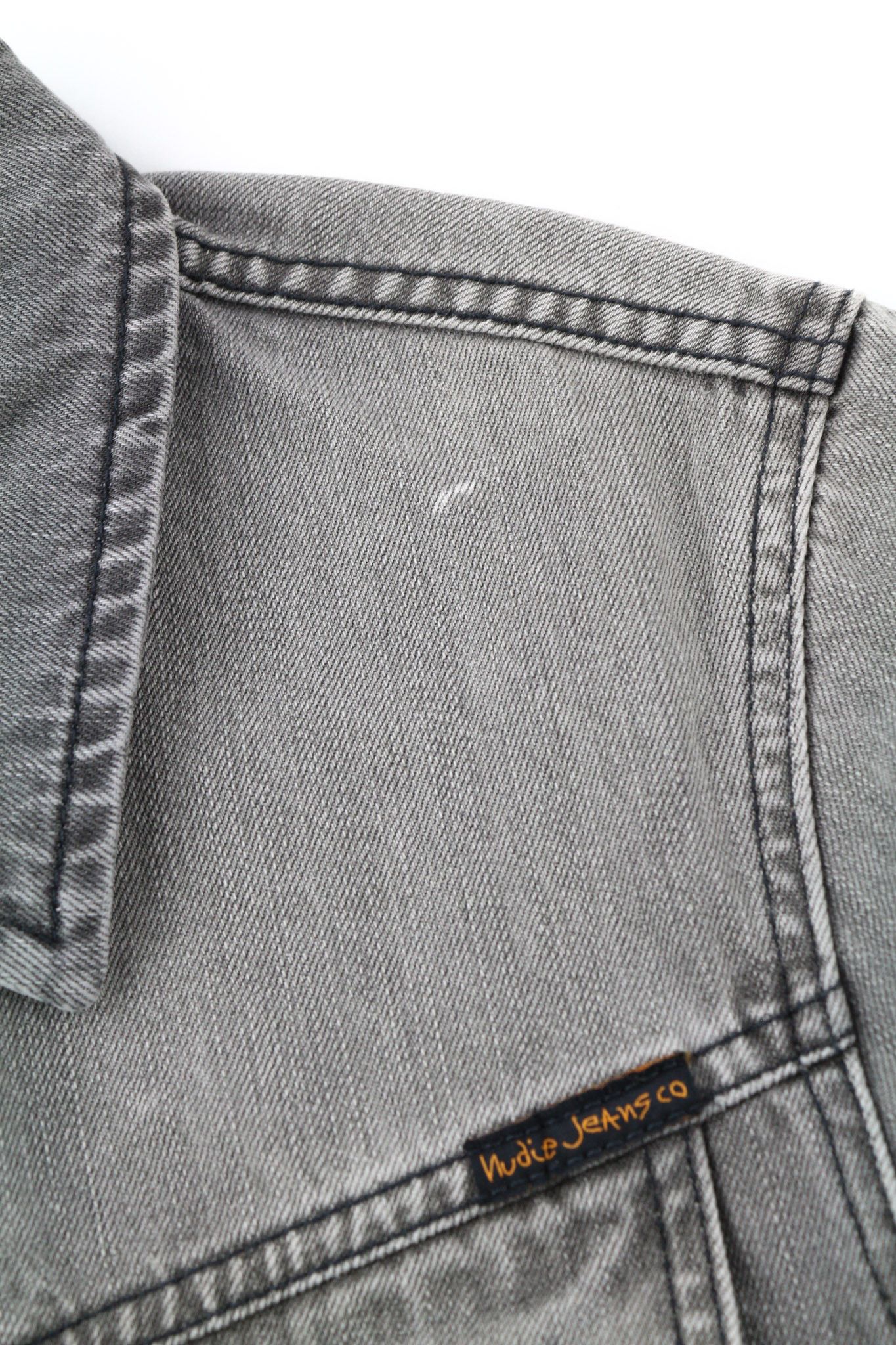 Nudie Jeans CONNY ORG. FOG M Organic Cotton Grey Denim Jacket 80342 Size US M / EU 48-50 / 2 - 7 Thumbnail