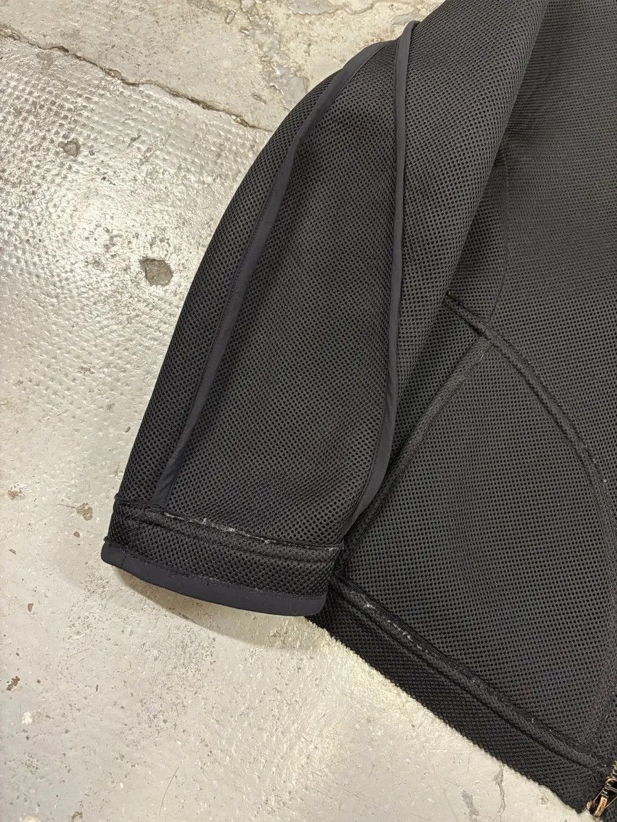 Designer × Marithe + Francois Girbaud × Vintage 2000s Marithé + François Girbaud Black Light Perforated Jacket Size XS / US 0-2 / IT 36-38 - 6 Thumbnail