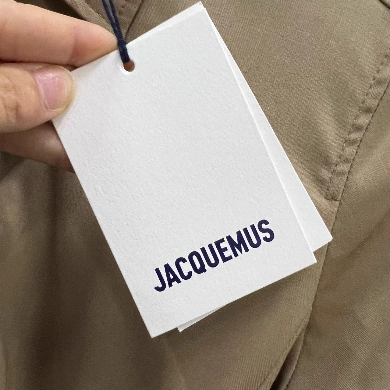 Jacquemus JACQUEMUS Khaki Asymmetric Dress 32-36 NWT Size XS / US 0-2 / IT 36-38 - 4 Thumbnail