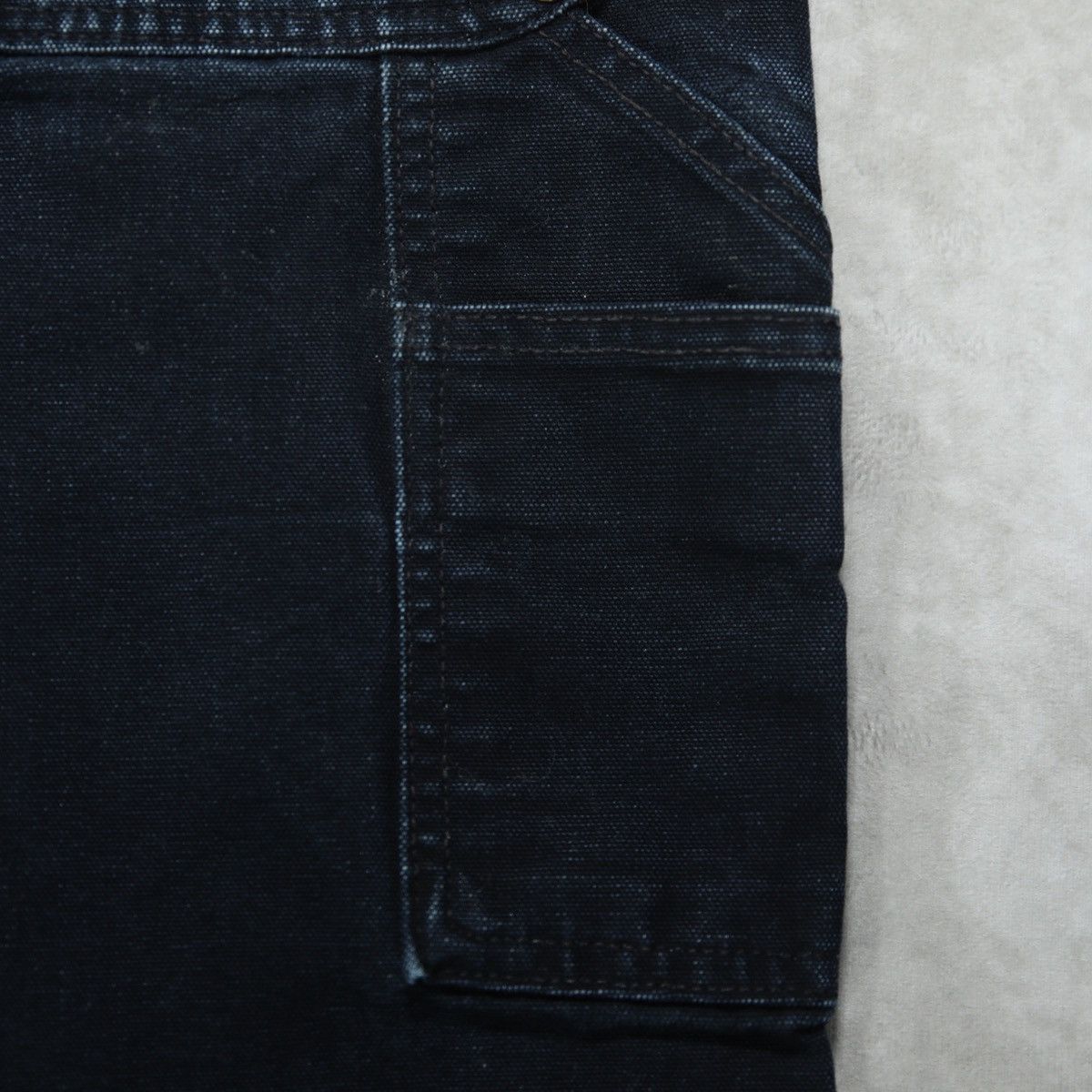 Carhartt RARE Carhartt x Chrysler IFD Faded Black Double Knee Pant Size US 30 / EU 46 - 10 Thumbnail