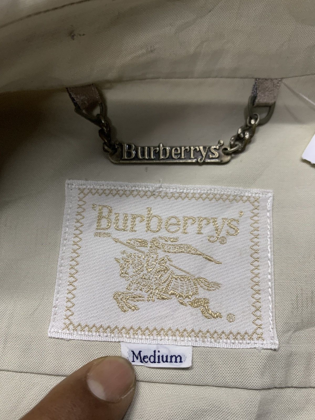 Burberry Vintage Burberry Trench Coat Size US M / EU 48-50 / 2 - 7 Thumbnail