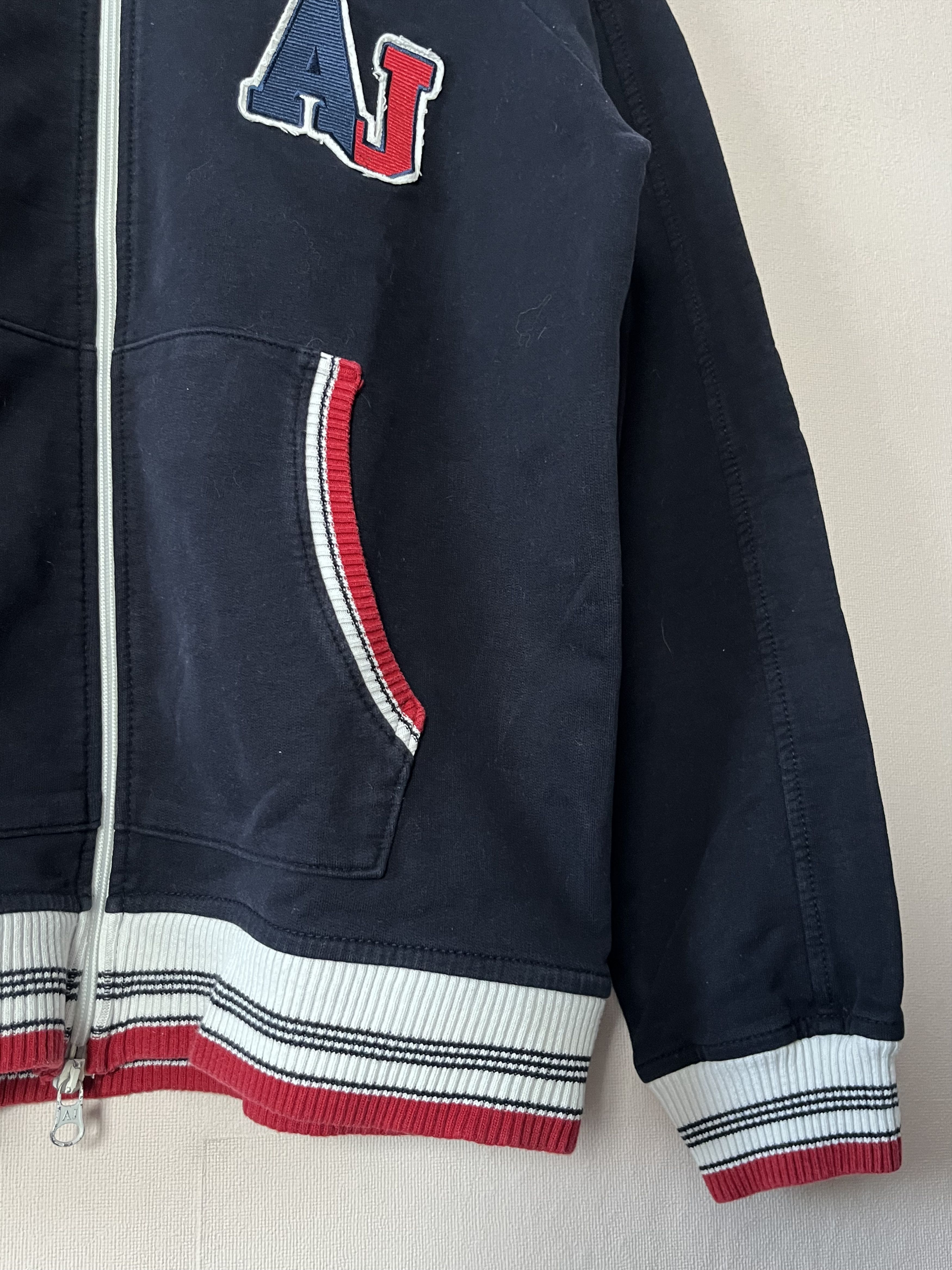 Armani Armani Jeans Vintage AJ Zip Sweatshirt Track Jacket Blue Size US L / EU 52-54 / 3 - 4 Thumbnail