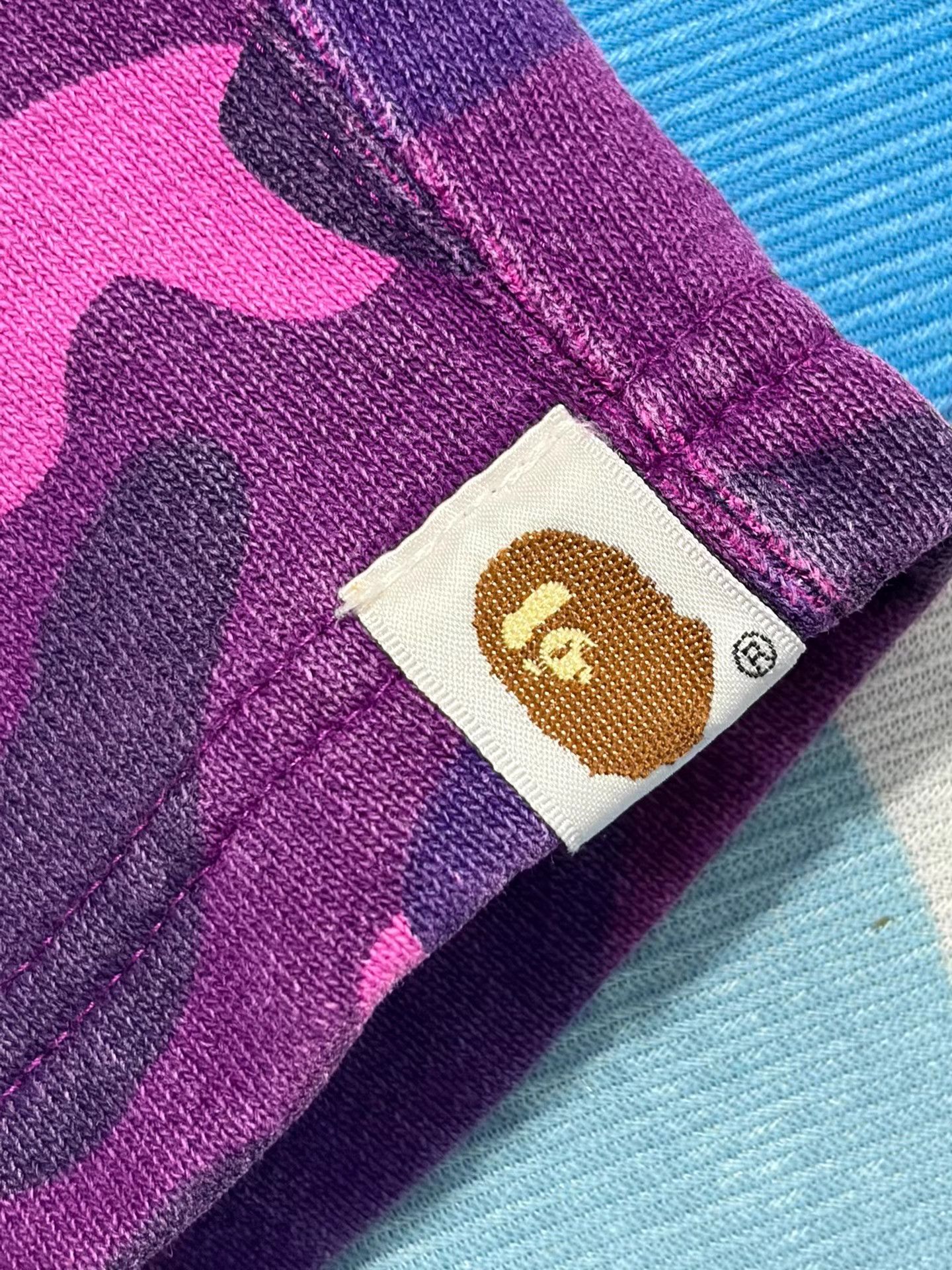 Bape Bape Purple Camo Shorts Size US 31 - 3 Thumbnail