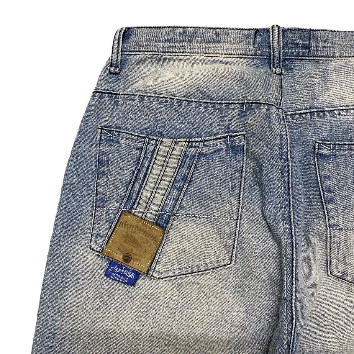 Vintage Vintage AKADEMIKS Denim Baggy Jeans Size US 30 / EU 46 - 10 Thumbnail