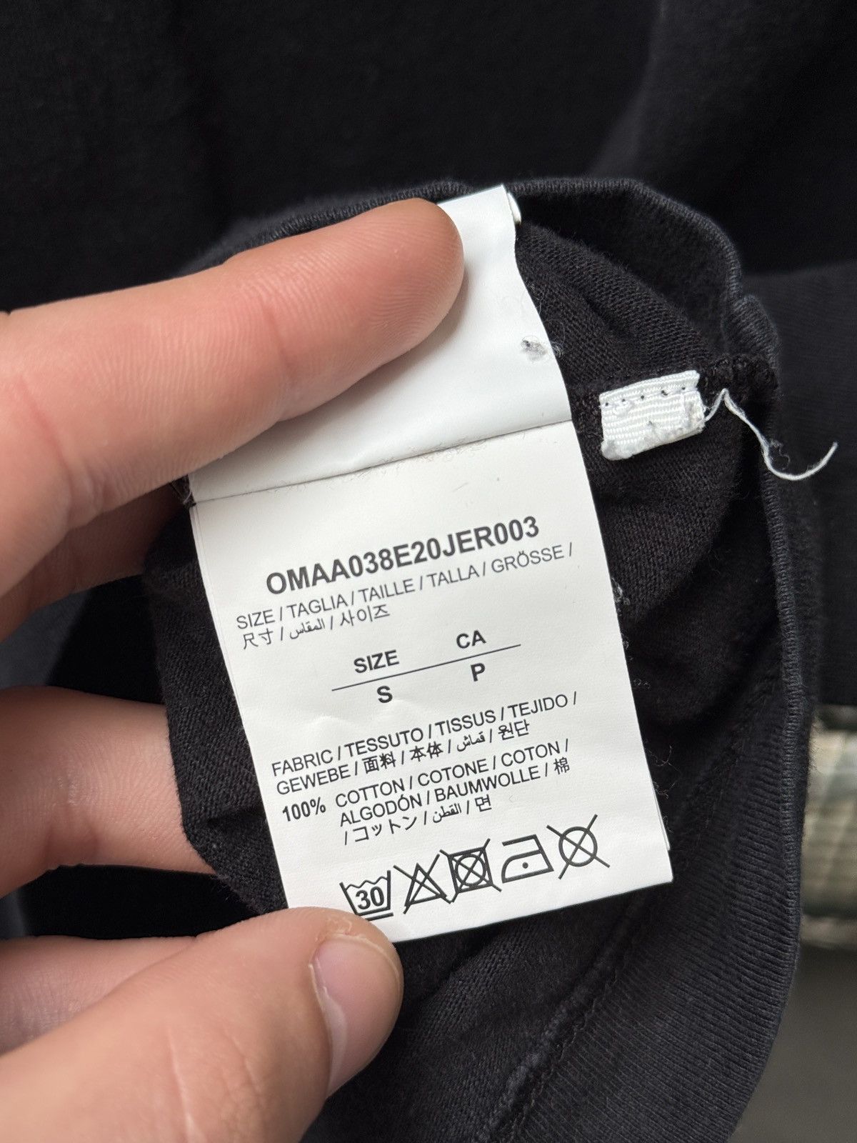 Off-White Off-White Stencil Arrows Black T Shirt Size US S / EU 44-46 / 1 - 9 Thumbnail